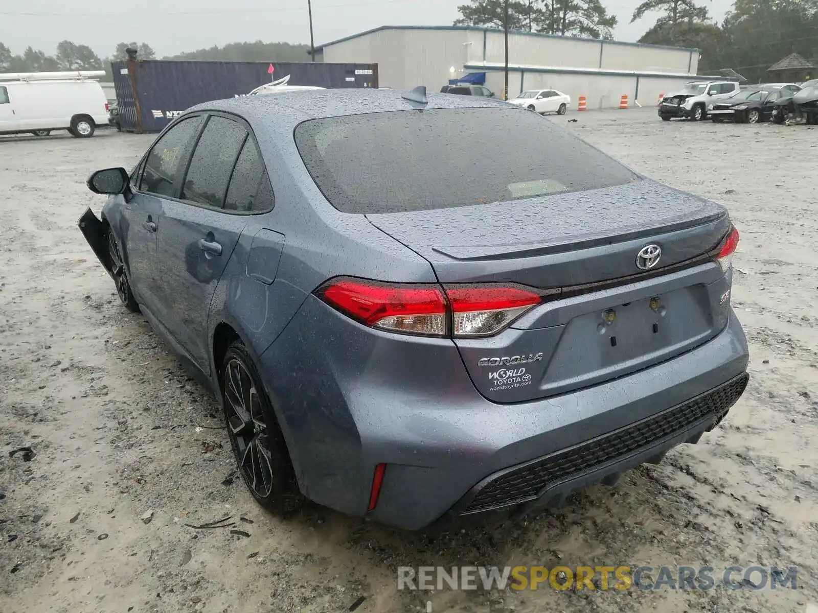 3 Photograph of a damaged car JTDS4RCE5LJ028304 TOYOTA COROLLA 2020