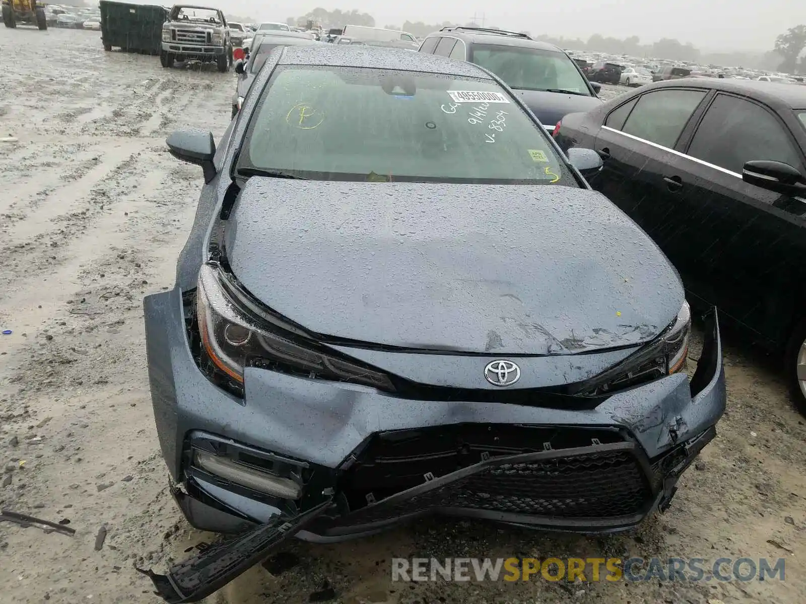 9 Photograph of a damaged car JTDS4RCE5LJ028304 TOYOTA COROLLA 2020