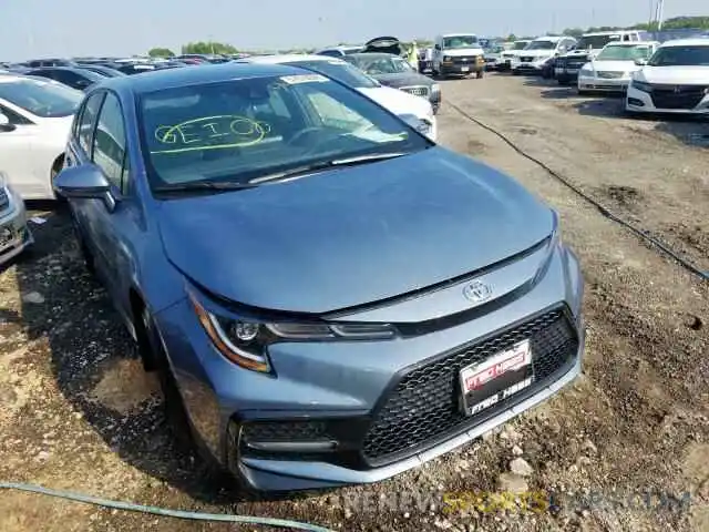 1 Photograph of a damaged car JTDS4RCE5LJ028920 TOYOTA COROLLA 2020