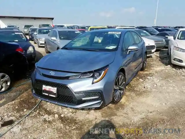 2 Photograph of a damaged car JTDS4RCE5LJ028920 TOYOTA COROLLA 2020