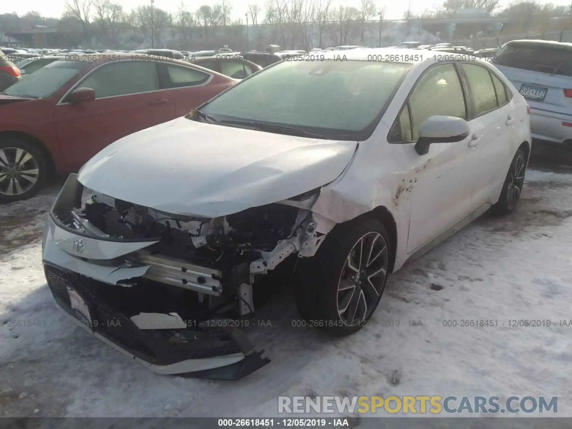 6 Photograph of a damaged car JTDS4RCE5LJ029498 TOYOTA COROLLA 2020