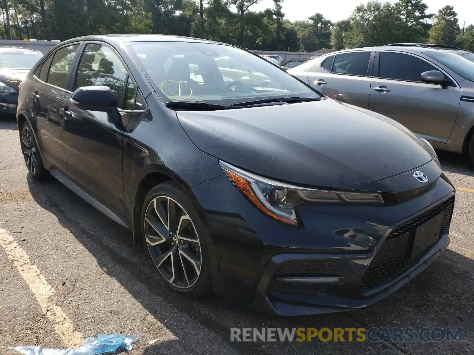 1 Photograph of a damaged car JTDS4RCE5LJ030277 TOYOTA COROLLA 2020