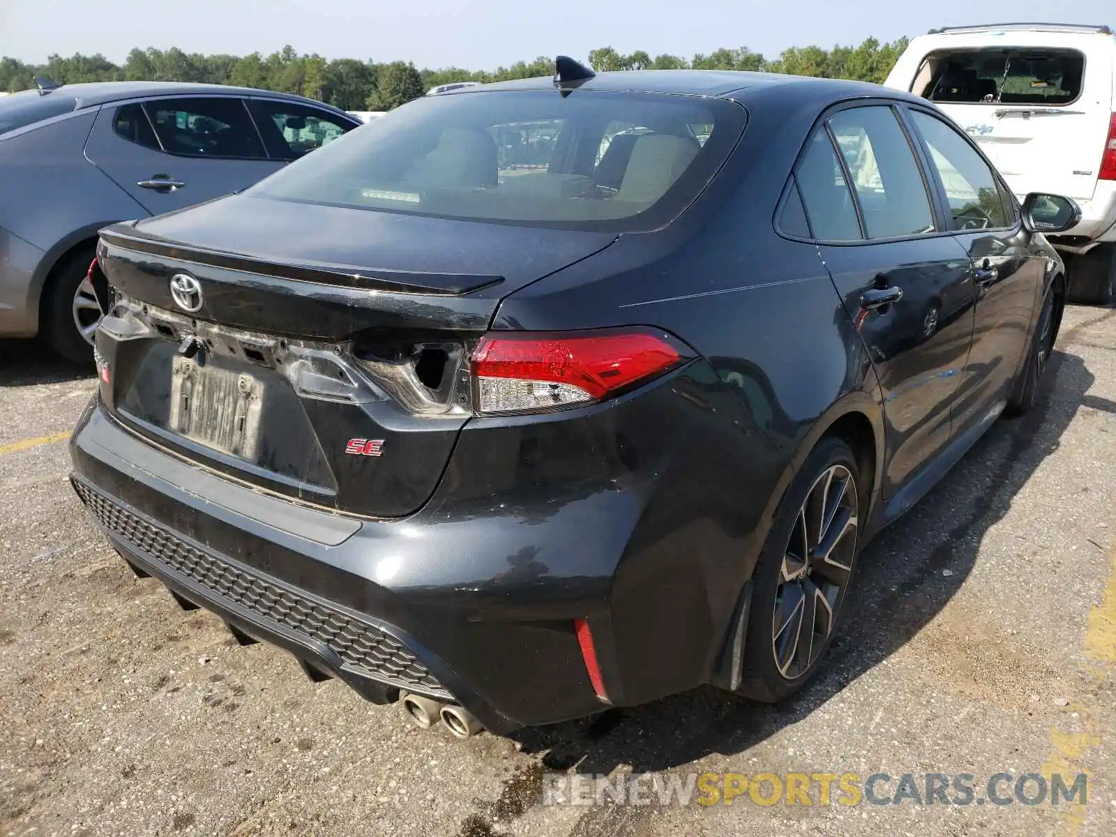 4 Photograph of a damaged car JTDS4RCE5LJ030277 TOYOTA COROLLA 2020