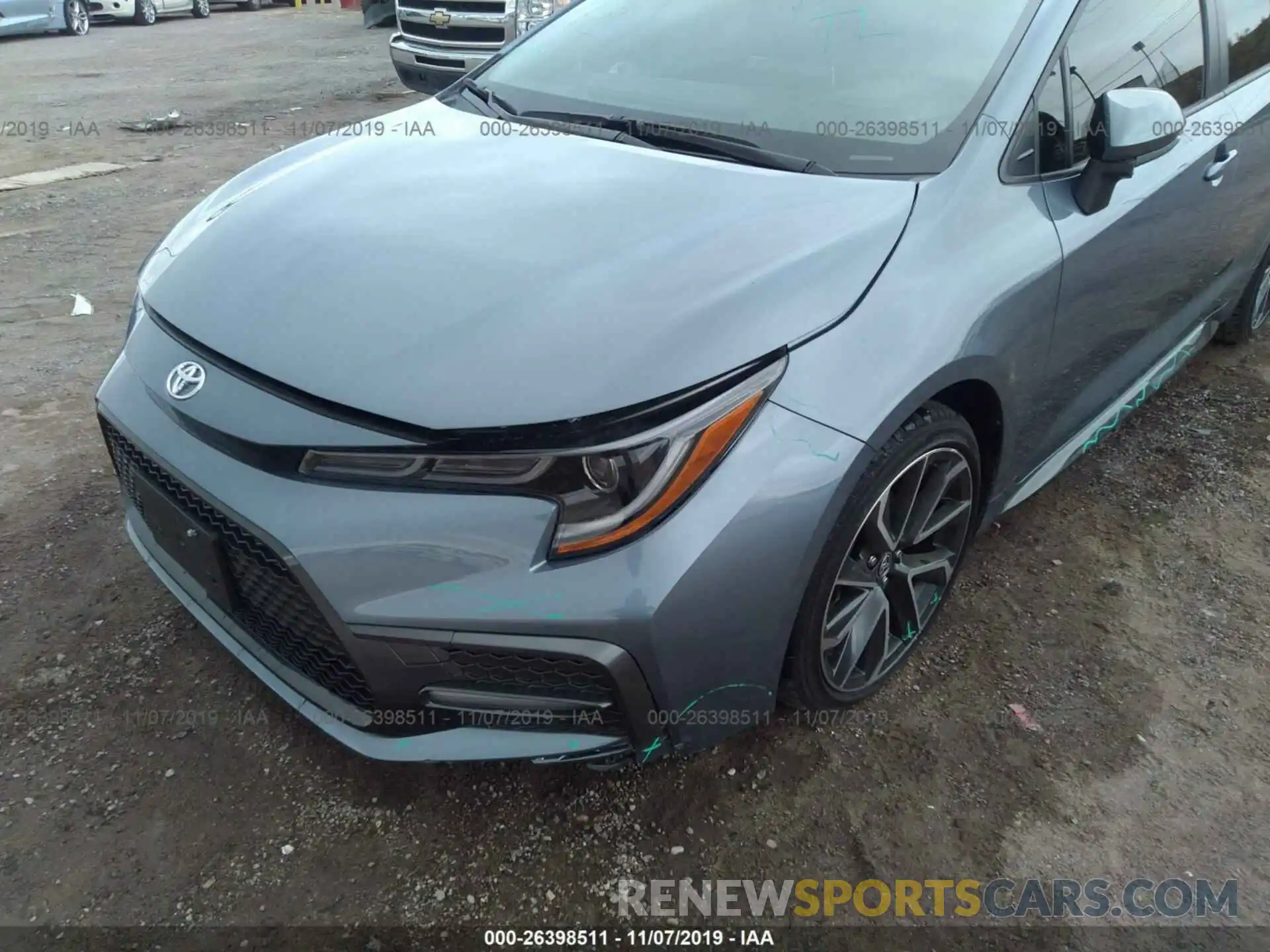 6 Photograph of a damaged car JTDS4RCE5LJ030389 TOYOTA COROLLA 2020