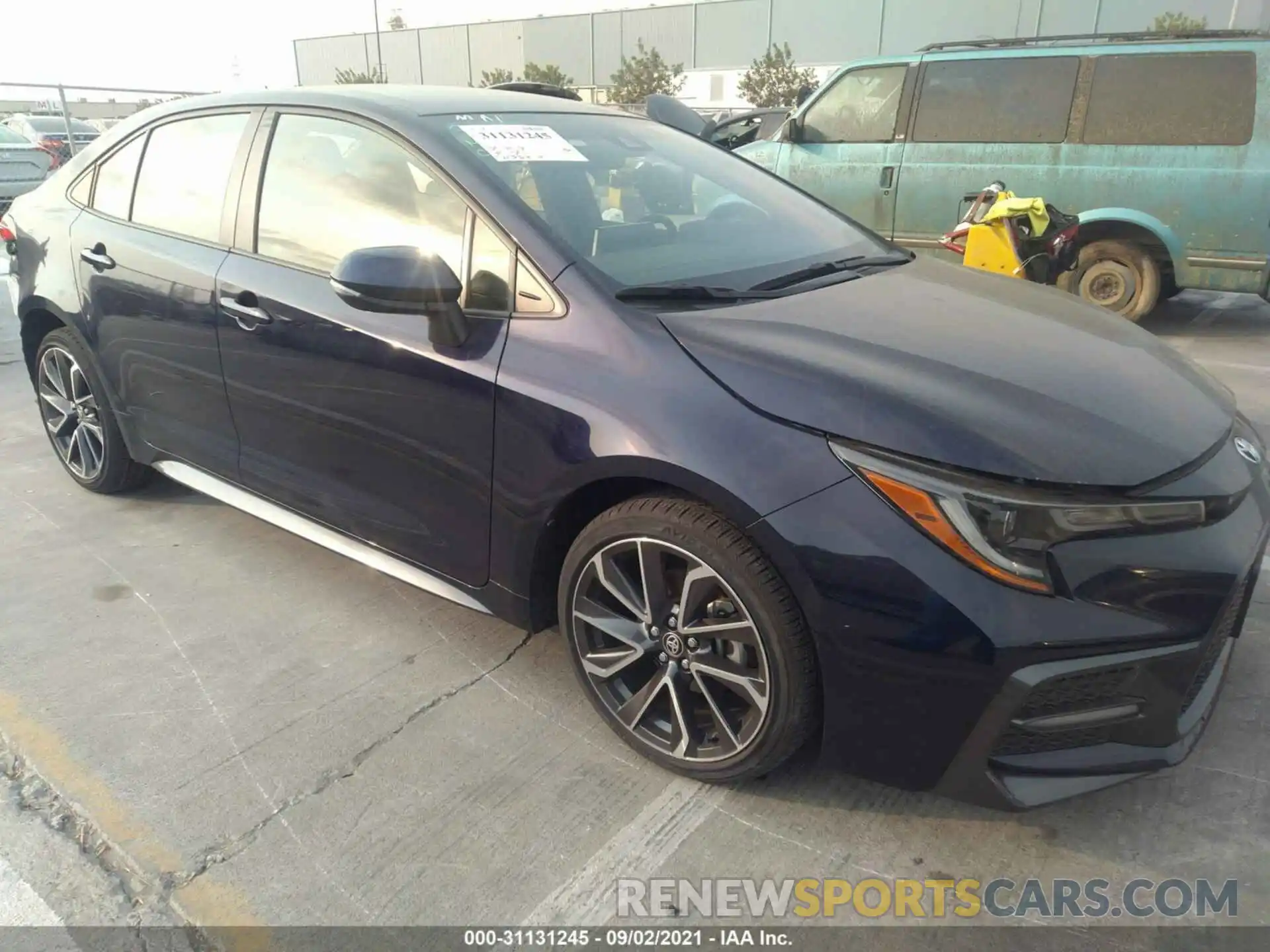 1 Photograph of a damaged car JTDS4RCE5LJ031803 TOYOTA COROLLA 2020