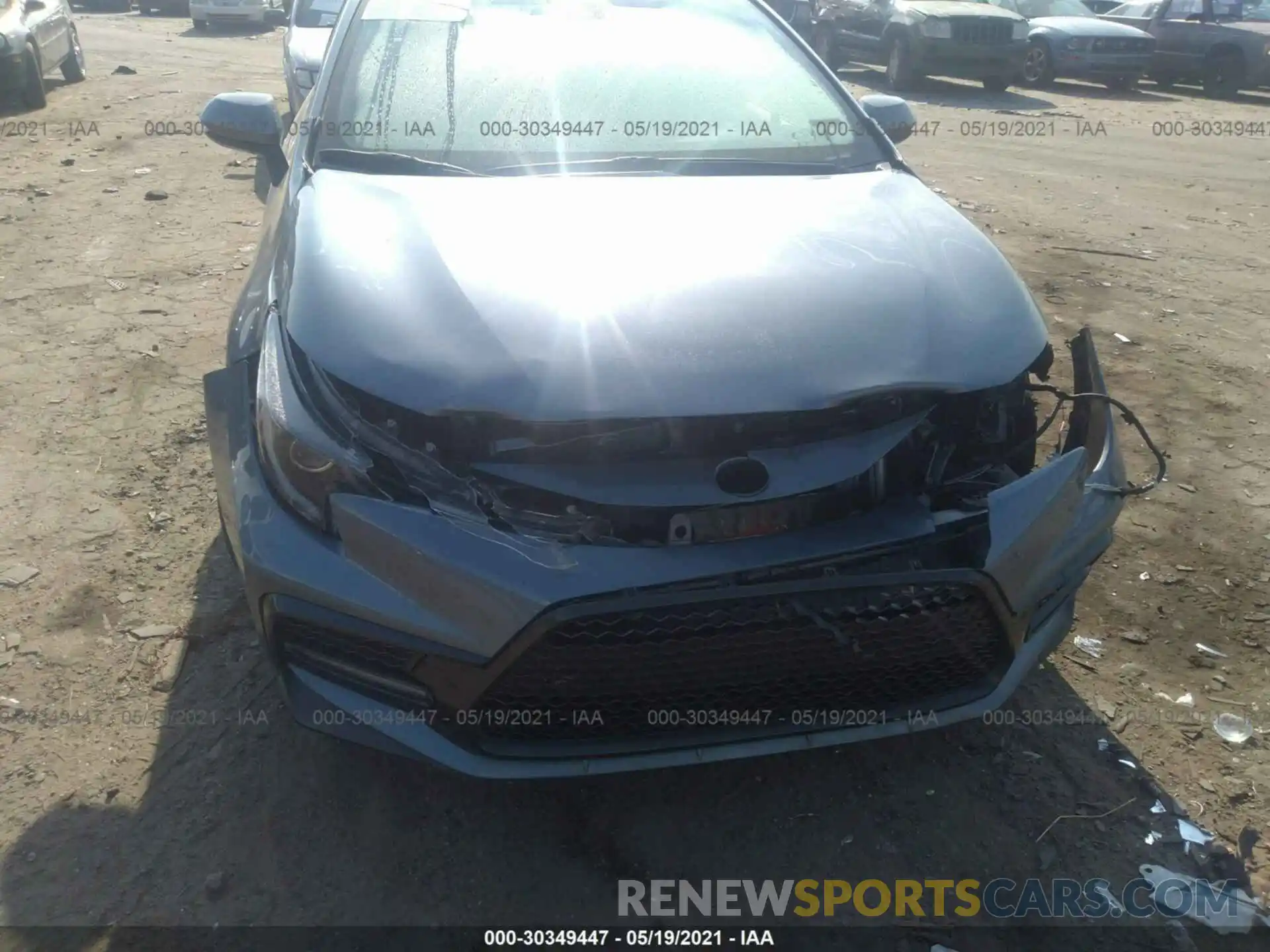 6 Photograph of a damaged car JTDS4RCE5LJ031817 TOYOTA COROLLA 2020