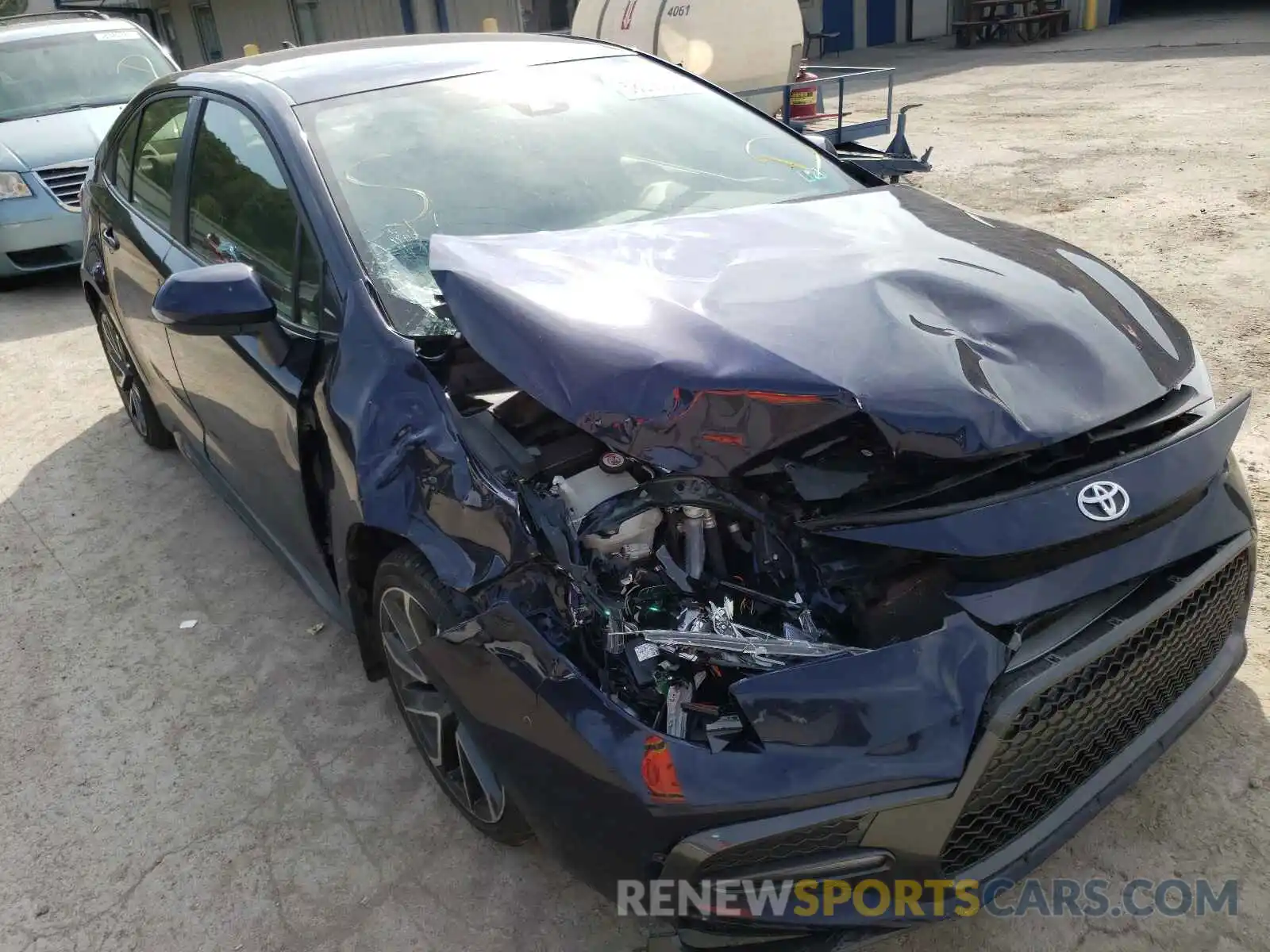 1 Photograph of a damaged car JTDS4RCE5LJ035673 TOYOTA COROLLA 2020