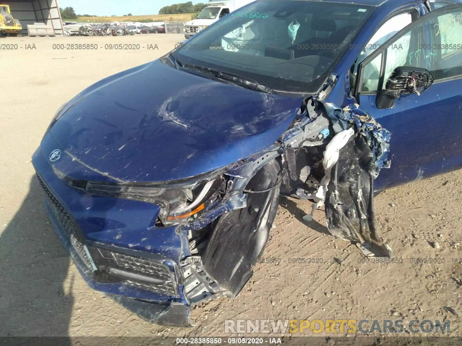 6 Photograph of a damaged car JTDS4RCE5LJ036239 TOYOTA COROLLA 2020