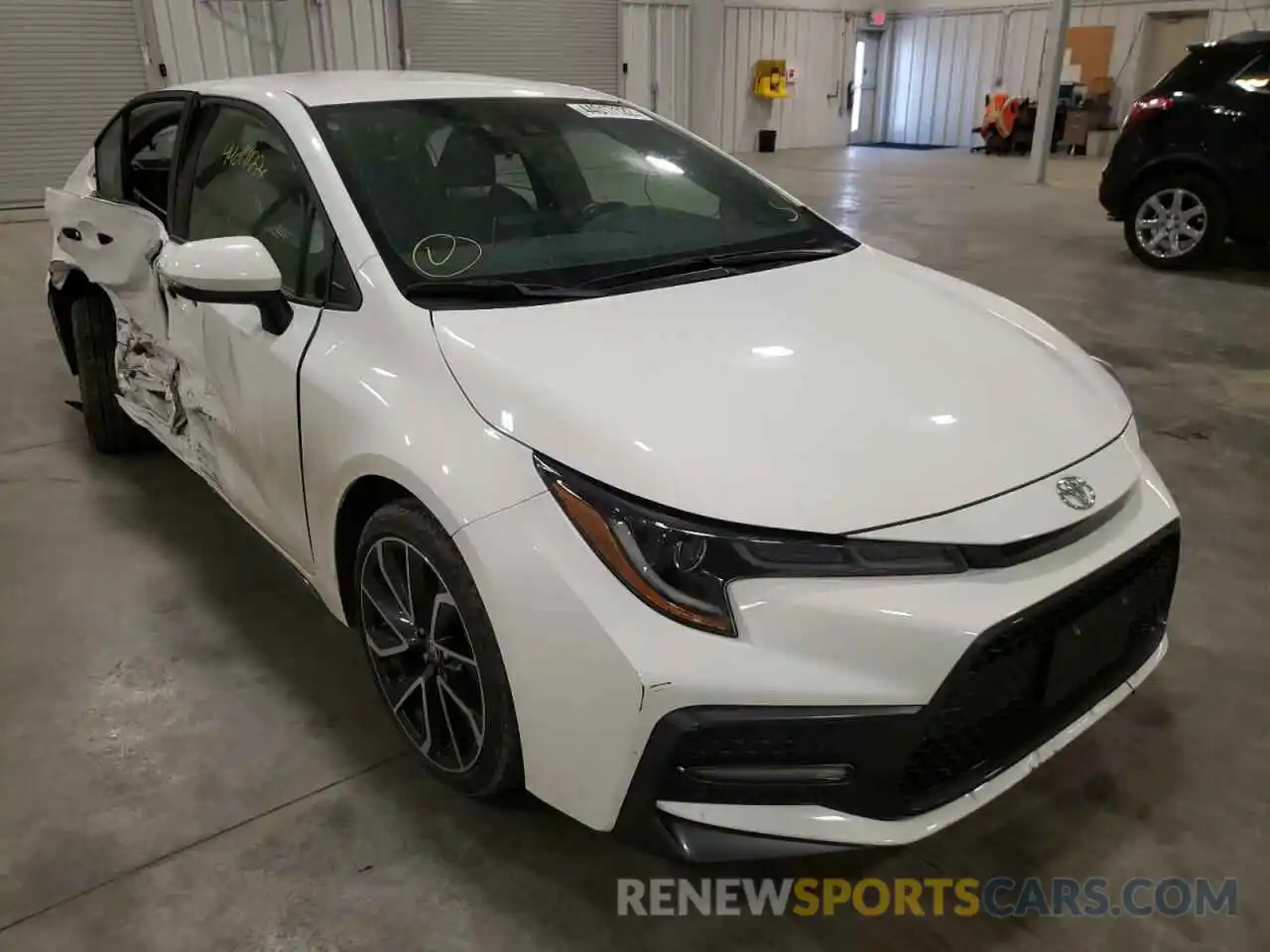 1 Photograph of a damaged car JTDS4RCE5LJ037343 TOYOTA COROLLA 2020