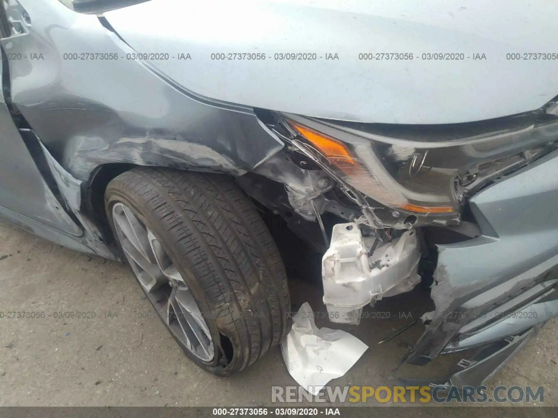 6 Photograph of a damaged car JTDS4RCE5LJ038363 TOYOTA COROLLA 2020