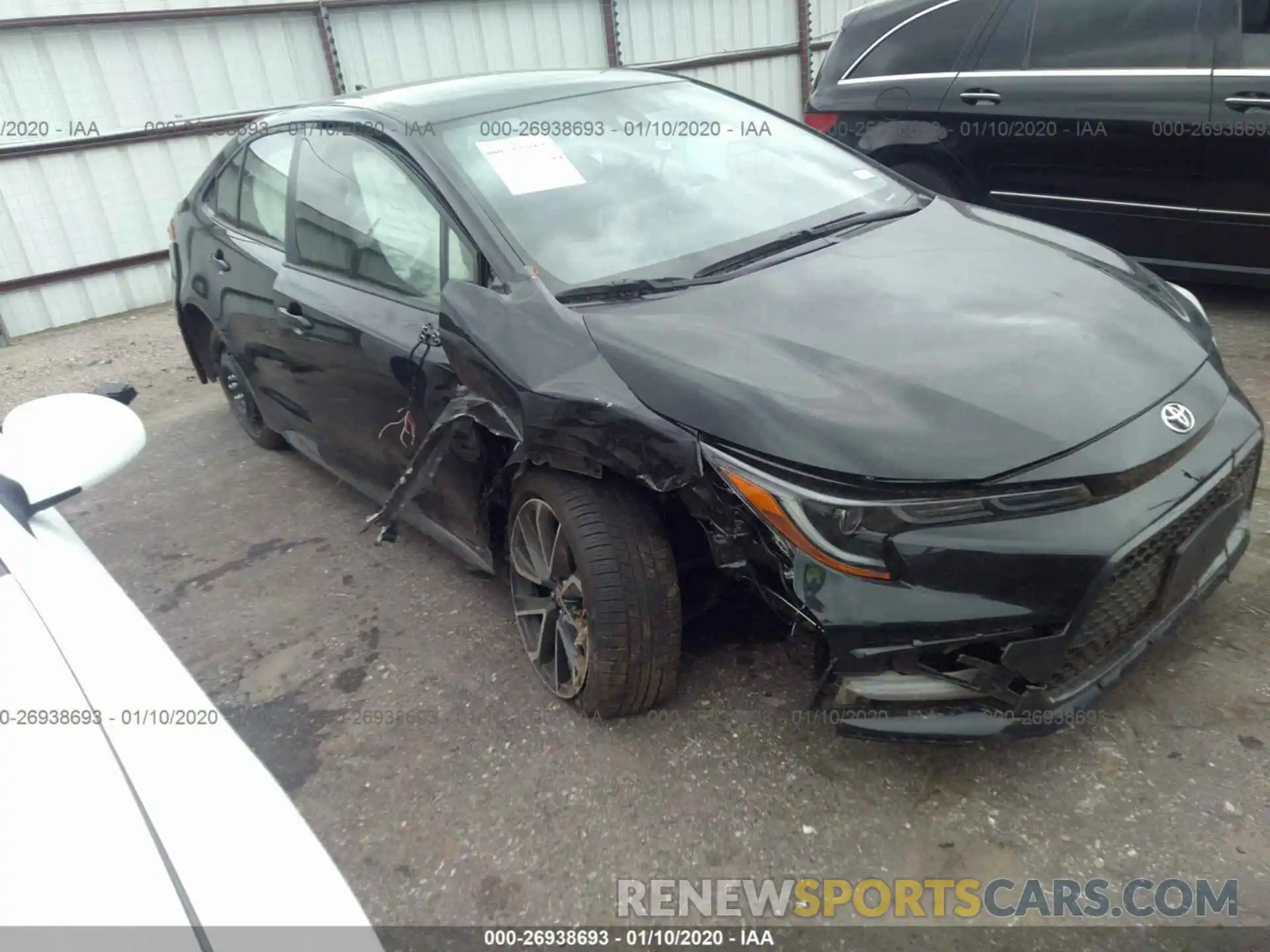 6 Photograph of a damaged car JTDS4RCE5LJ040842 TOYOTA COROLLA 2020