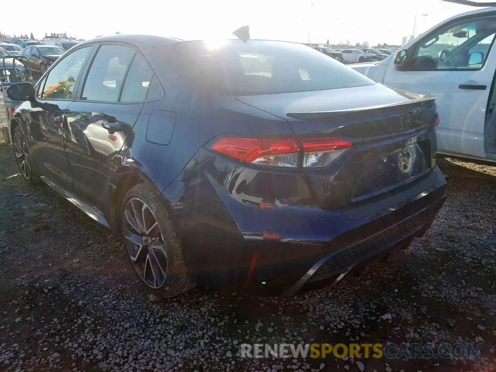 3 Photograph of a damaged car JTDS4RCE5LJ040890 TOYOTA COROLLA 2020