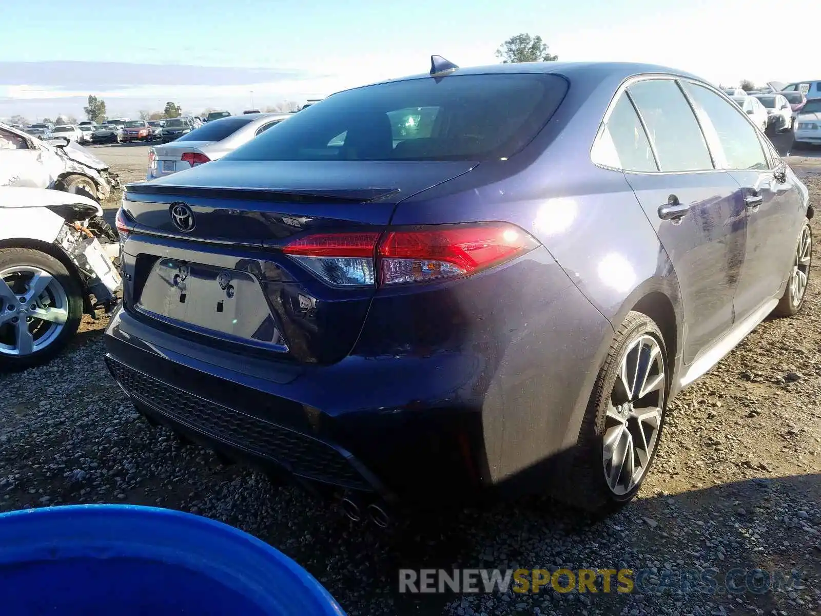 4 Photograph of a damaged car JTDS4RCE5LJ040890 TOYOTA COROLLA 2020