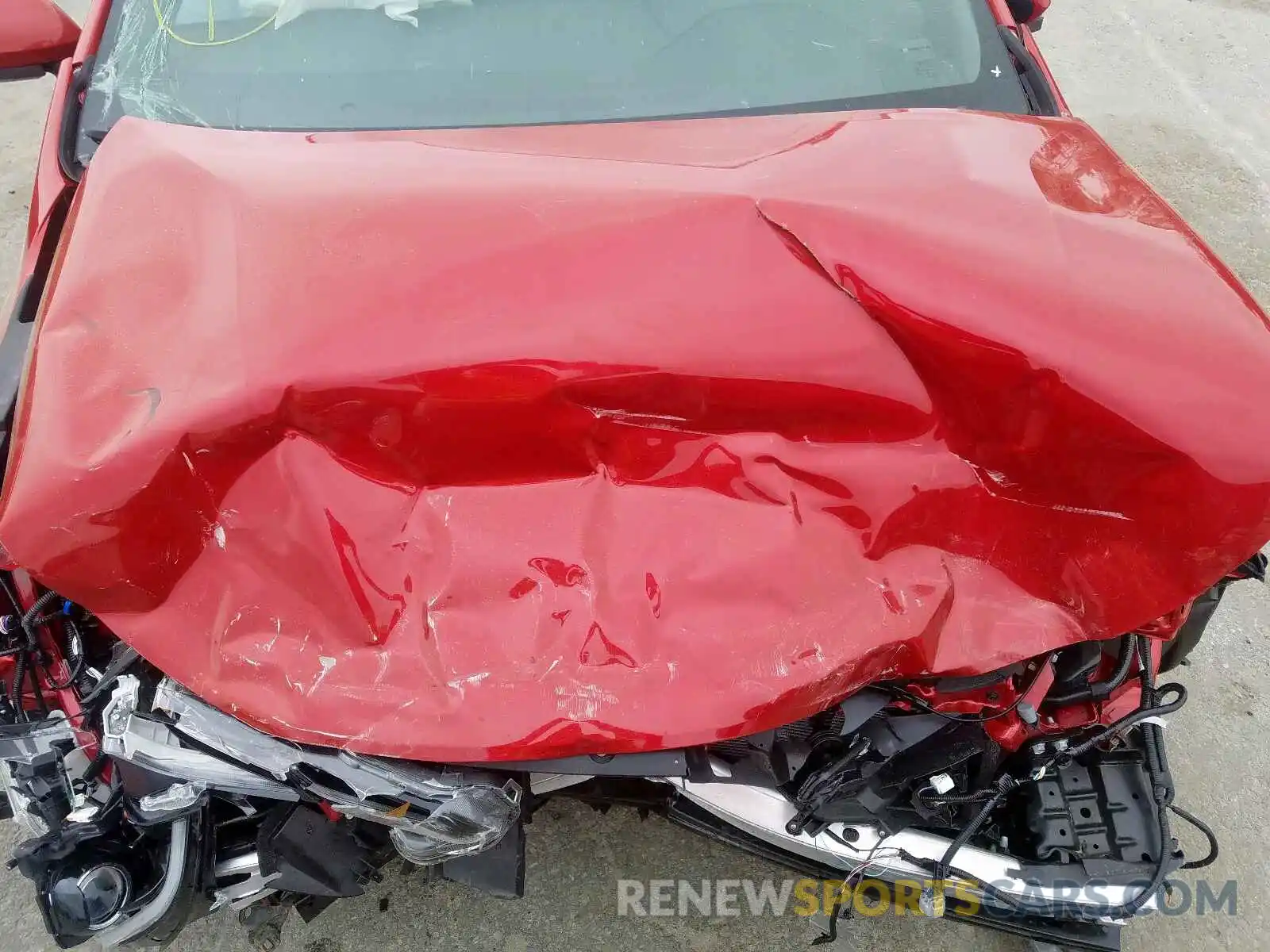 7 Photograph of a damaged car JTDS4RCE5LJ042560 TOYOTA COROLLA 2020