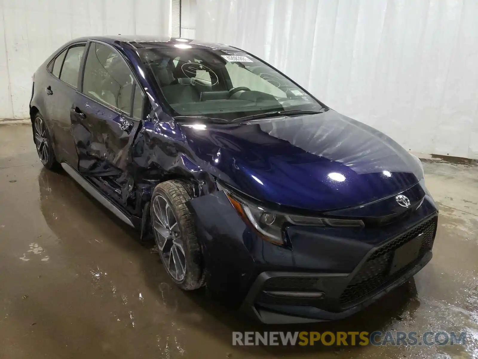 1 Photograph of a damaged car JTDS4RCE5LJ044146 TOYOTA COROLLA 2020