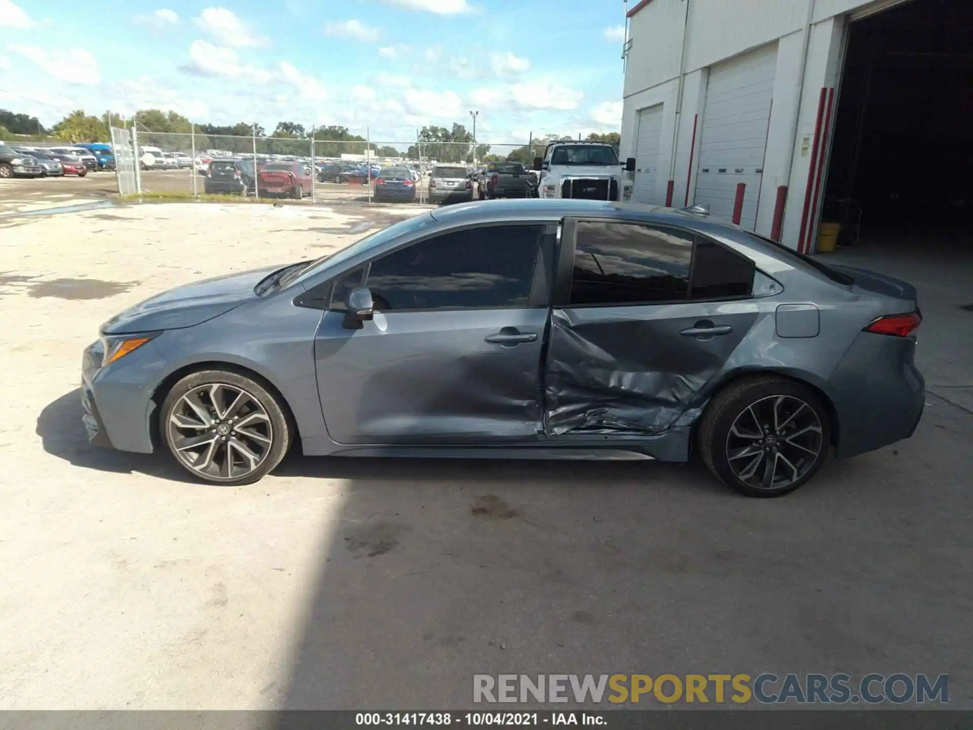 6 Photograph of a damaged car JTDS4RCE5LJ046396 TOYOTA COROLLA 2020