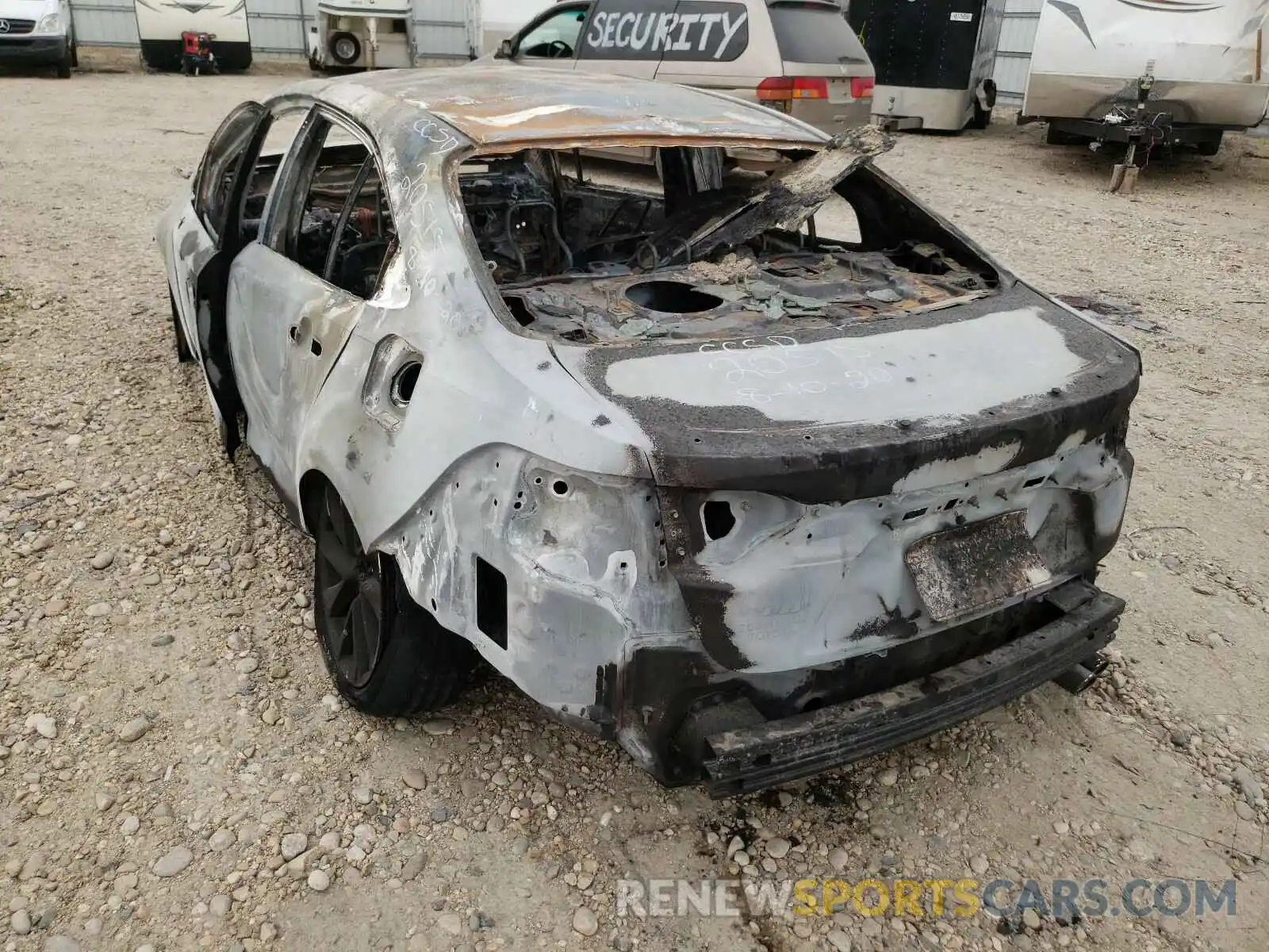 3 Photograph of a damaged car JTDS4RCE5LJ047466 TOYOTA COROLLA 2020