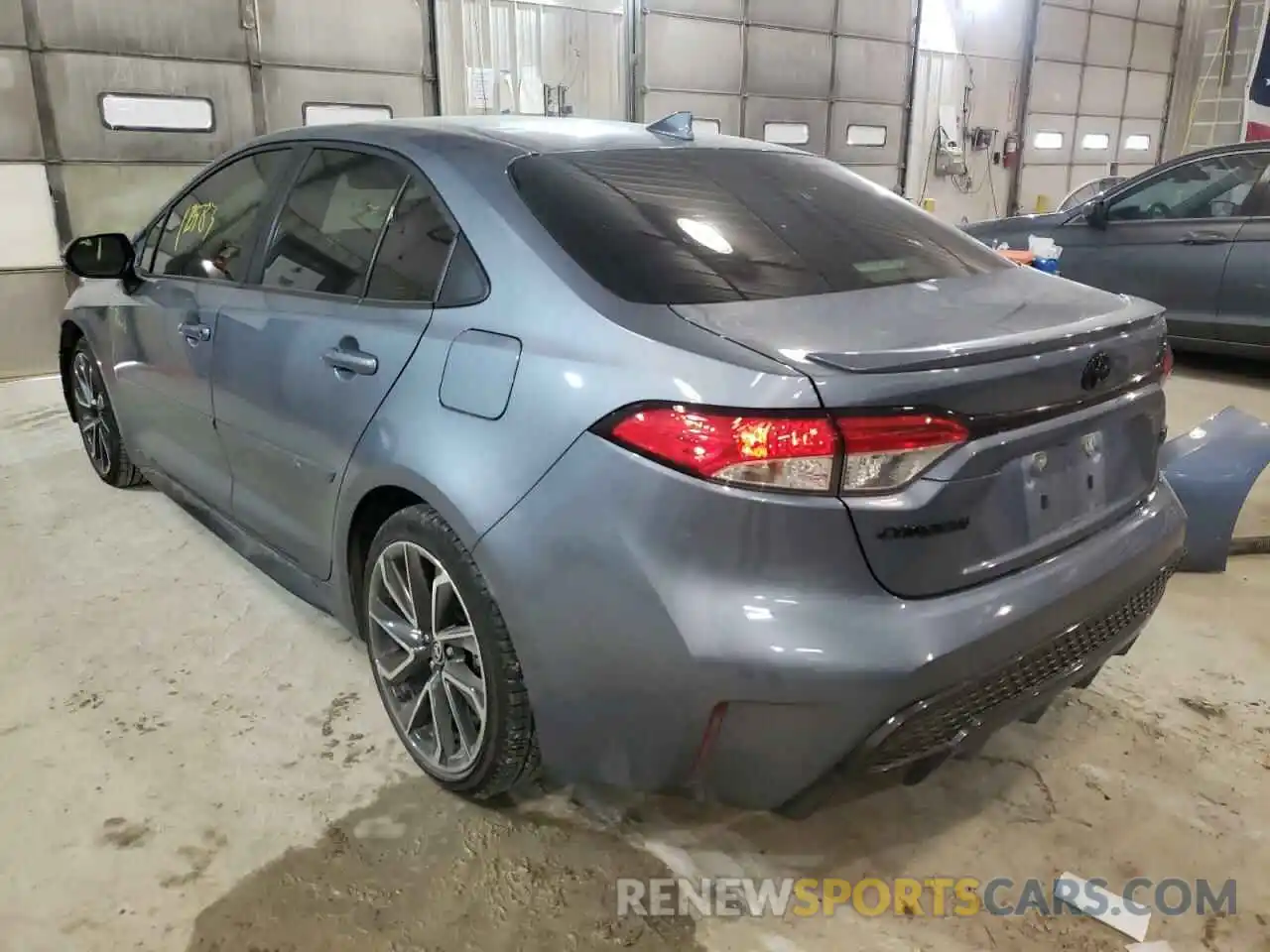 3 Photograph of a damaged car JTDS4RCE5LJ051839 TOYOTA COROLLA 2020