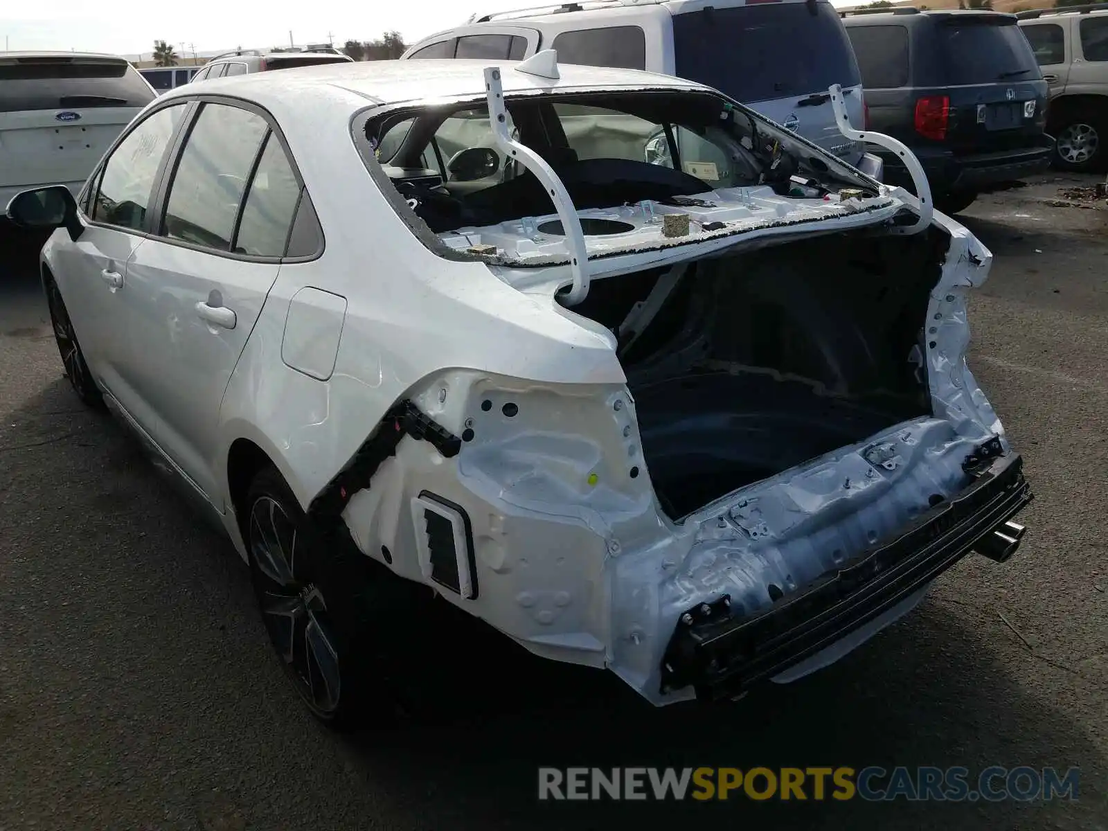 3 Photograph of a damaged car JTDS4RCE5LJ052960 TOYOTA COROLLA 2020