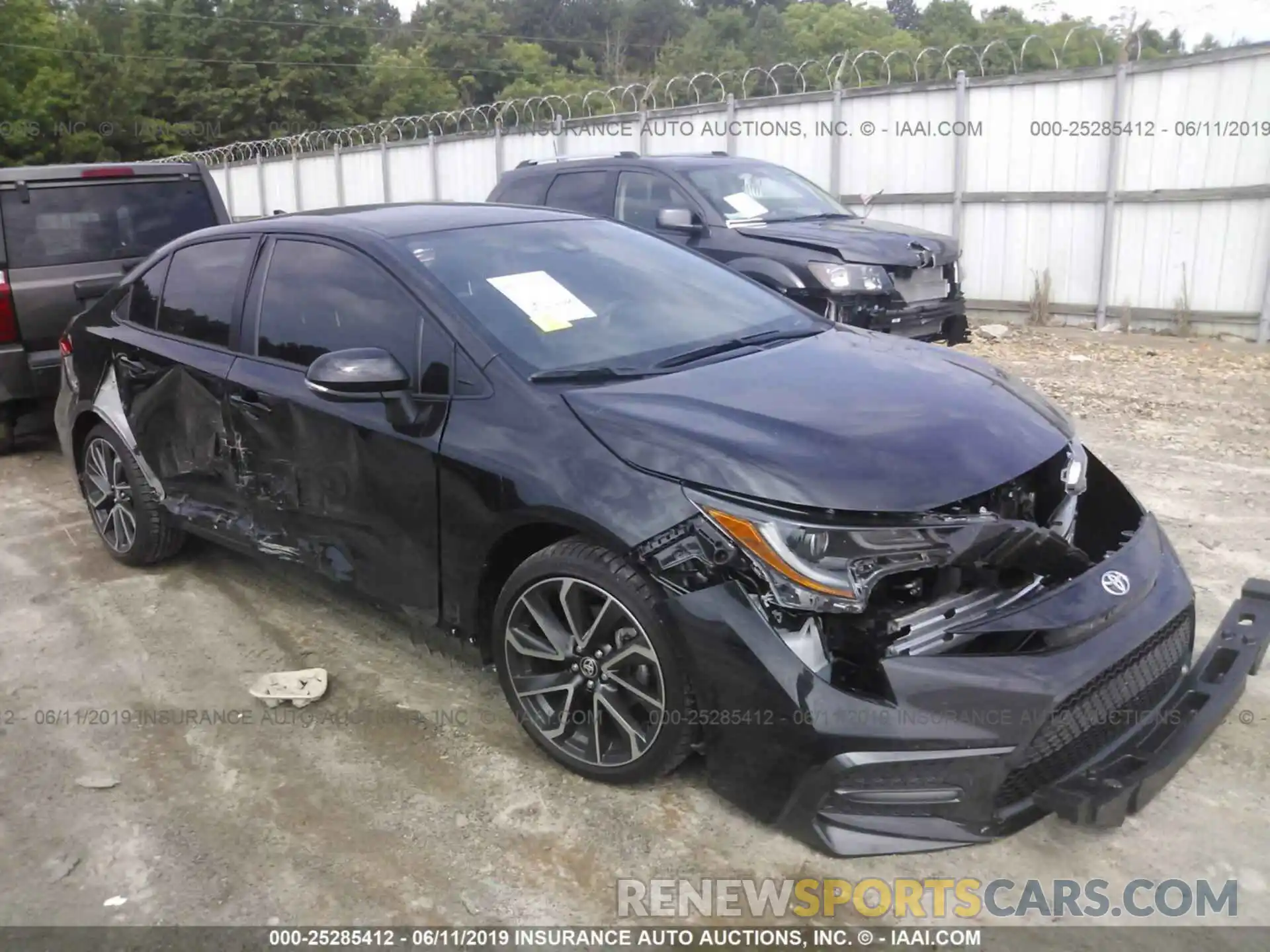 1 Photograph of a damaged car JTDS4RCE6LJ003539 TOYOTA COROLLA 2020