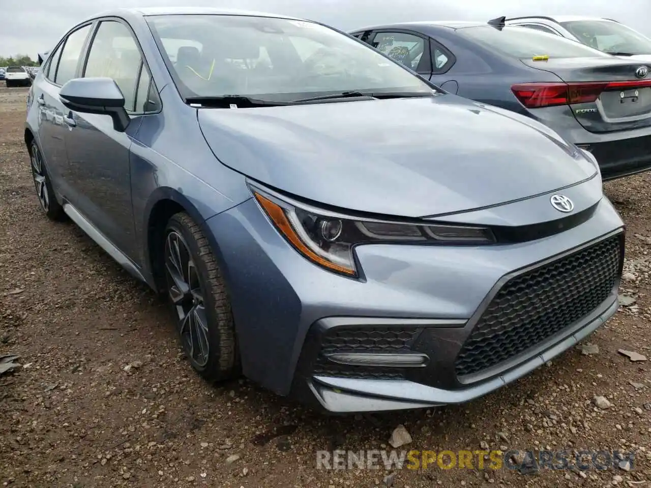 1 Photograph of a damaged car JTDS4RCE6LJ004819 TOYOTA COROLLA 2020