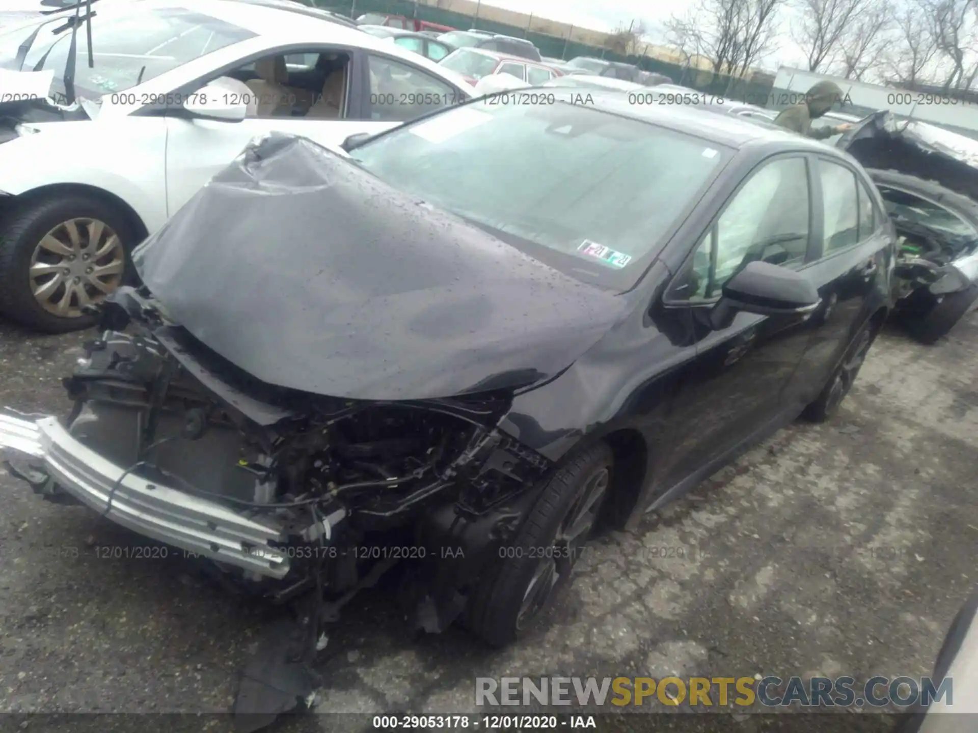 2 Photograph of a damaged car JTDS4RCE6LJ008577 TOYOTA COROLLA 2020