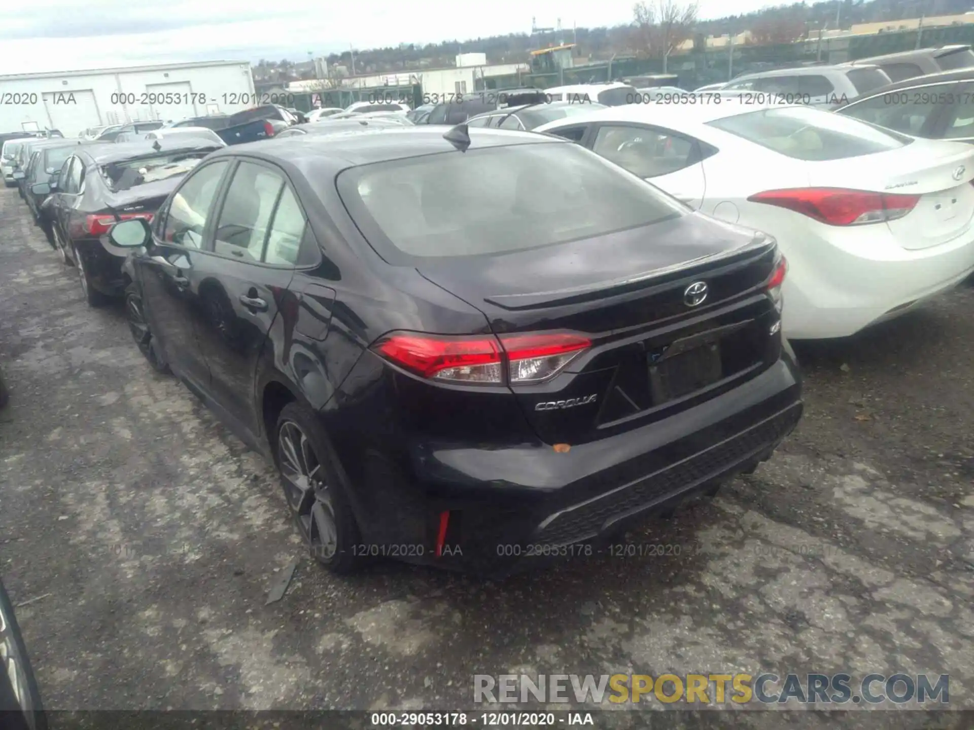 3 Photograph of a damaged car JTDS4RCE6LJ008577 TOYOTA COROLLA 2020