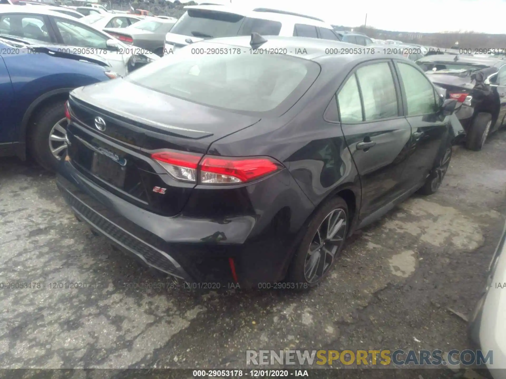 4 Photograph of a damaged car JTDS4RCE6LJ008577 TOYOTA COROLLA 2020