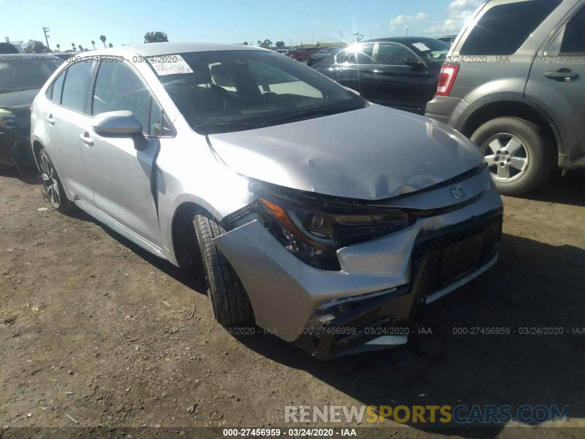 6 Photograph of a damaged car JTDS4RCE6LJ009650 TOYOTA COROLLA 2020