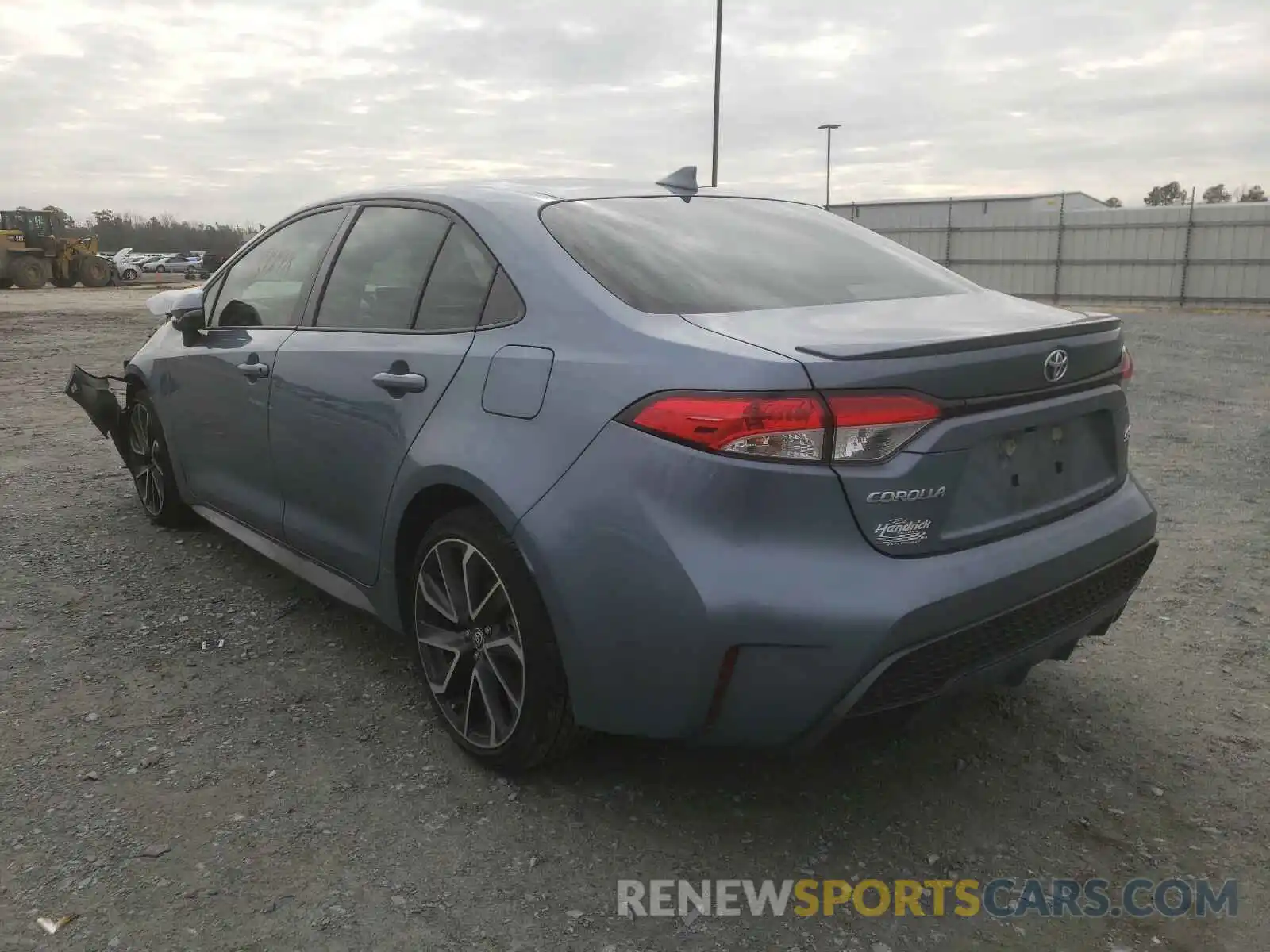 3 Photograph of a damaged car JTDS4RCE6LJ010281 TOYOTA COROLLA 2020