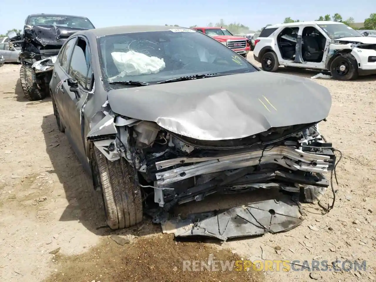 9 Photograph of a damaged car JTDS4RCE6LJ010703 TOYOTA COROLLA 2020