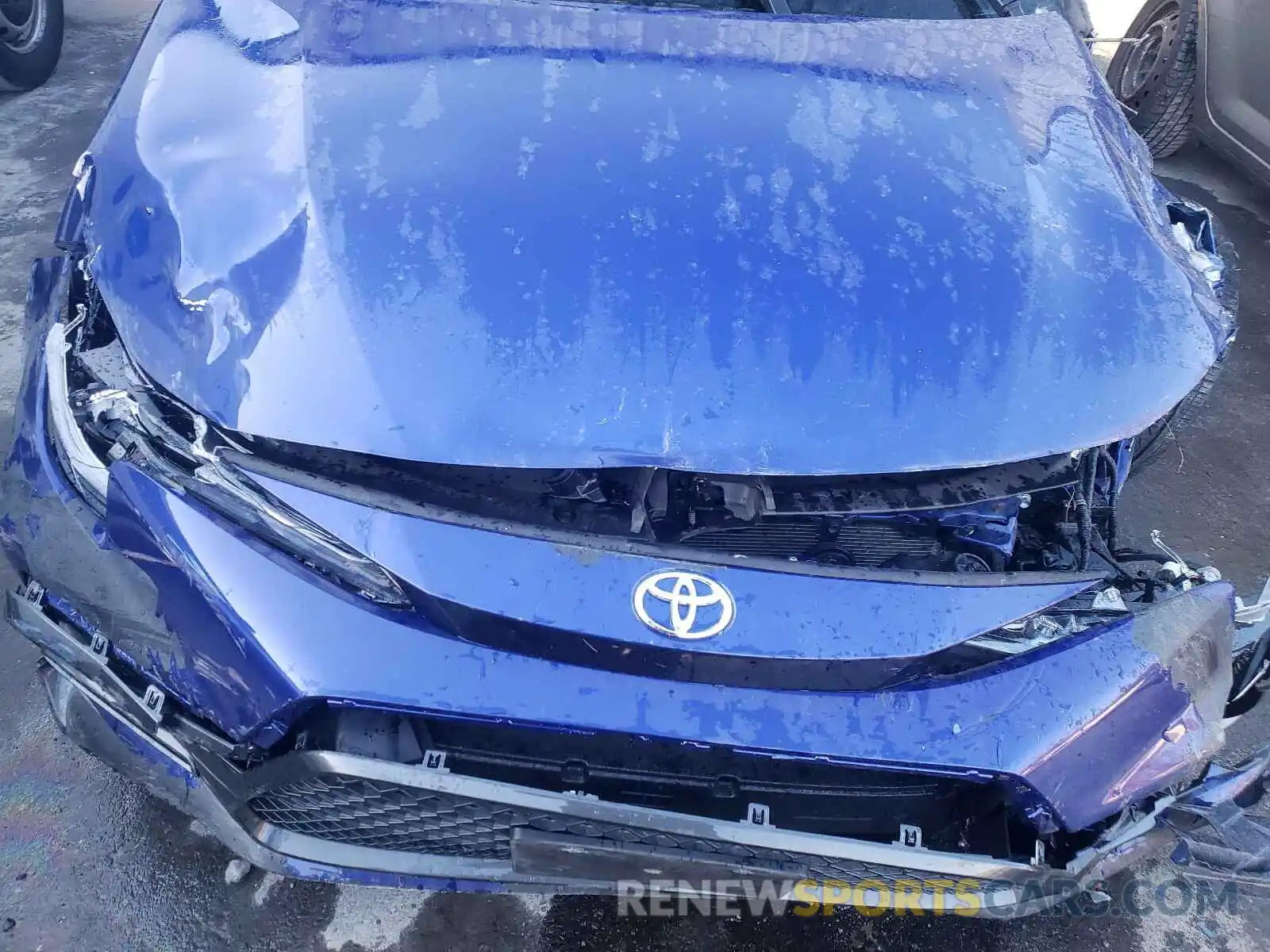 7 Photograph of a damaged car JTDS4RCE6LJ012497 TOYOTA COROLLA 2020