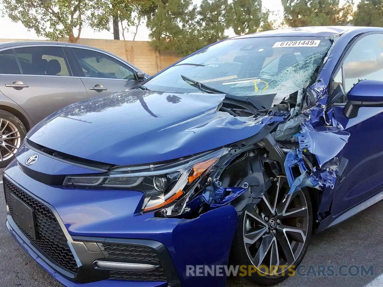 9 Photograph of a damaged car JTDS4RCE6LJ012886 TOYOTA COROLLA 2020