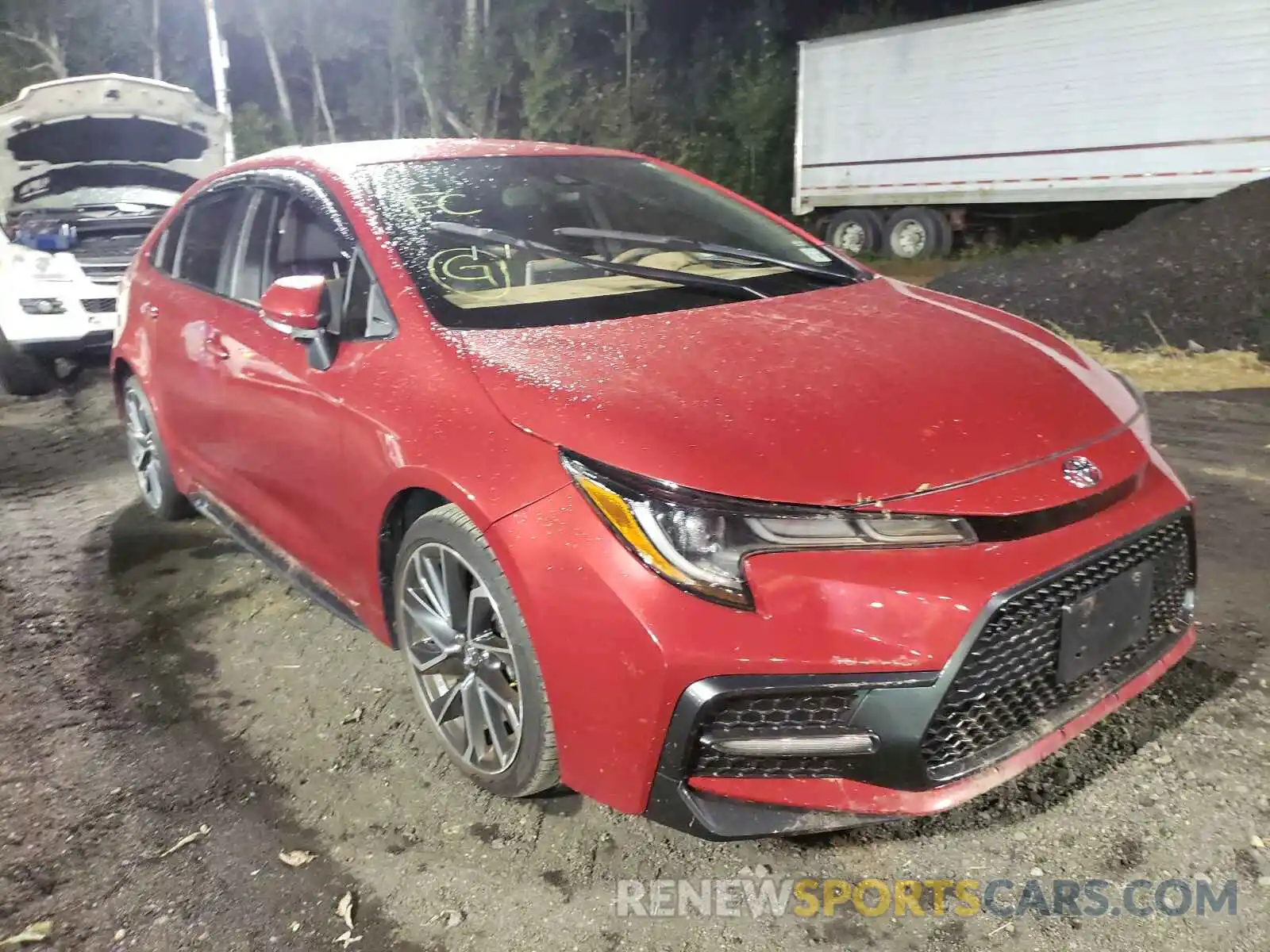 1 Photograph of a damaged car JTDS4RCE6LJ013309 TOYOTA COROLLA 2020