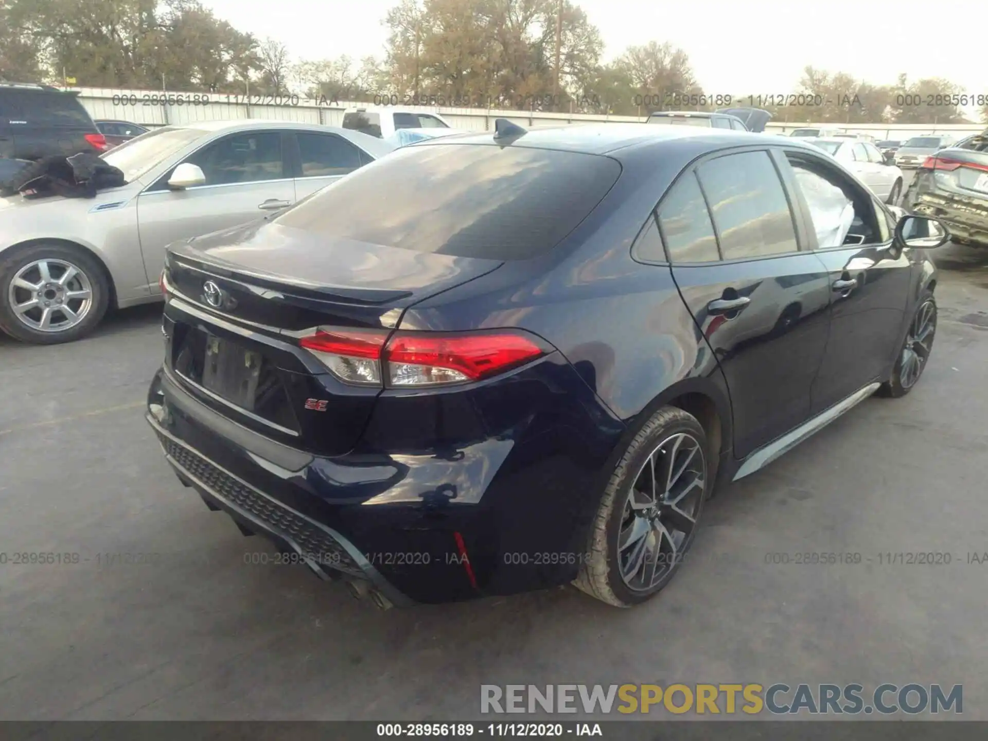 4 Photograph of a damaged car JTDS4RCE6LJ013424 TOYOTA COROLLA 2020