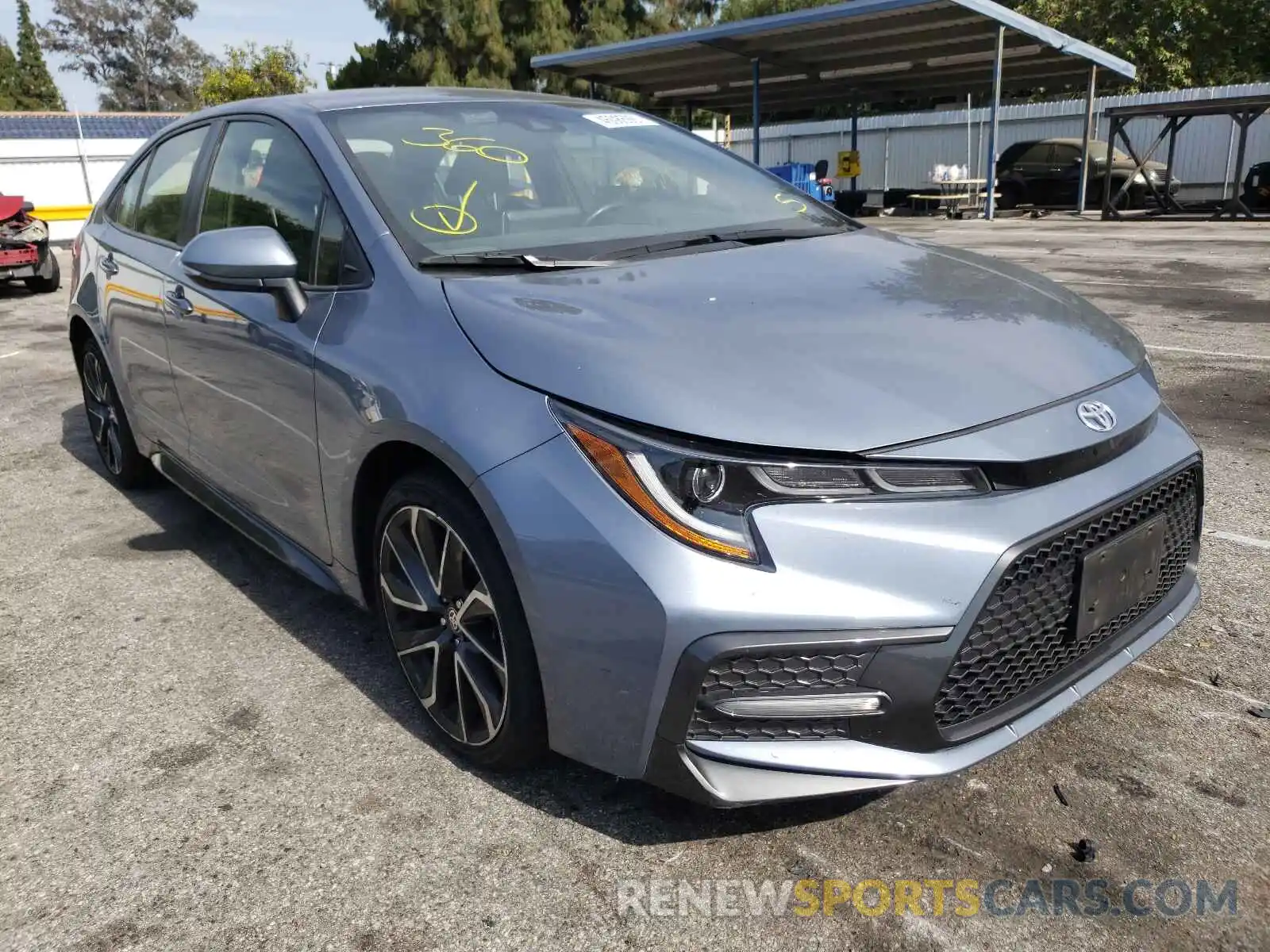 1 Photograph of a damaged car JTDS4RCE6LJ013469 TOYOTA COROLLA 2020