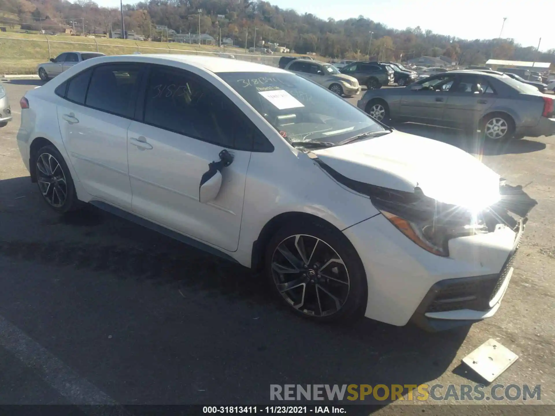 1 Photograph of a damaged car JTDS4RCE6LJ013939 TOYOTA COROLLA 2020