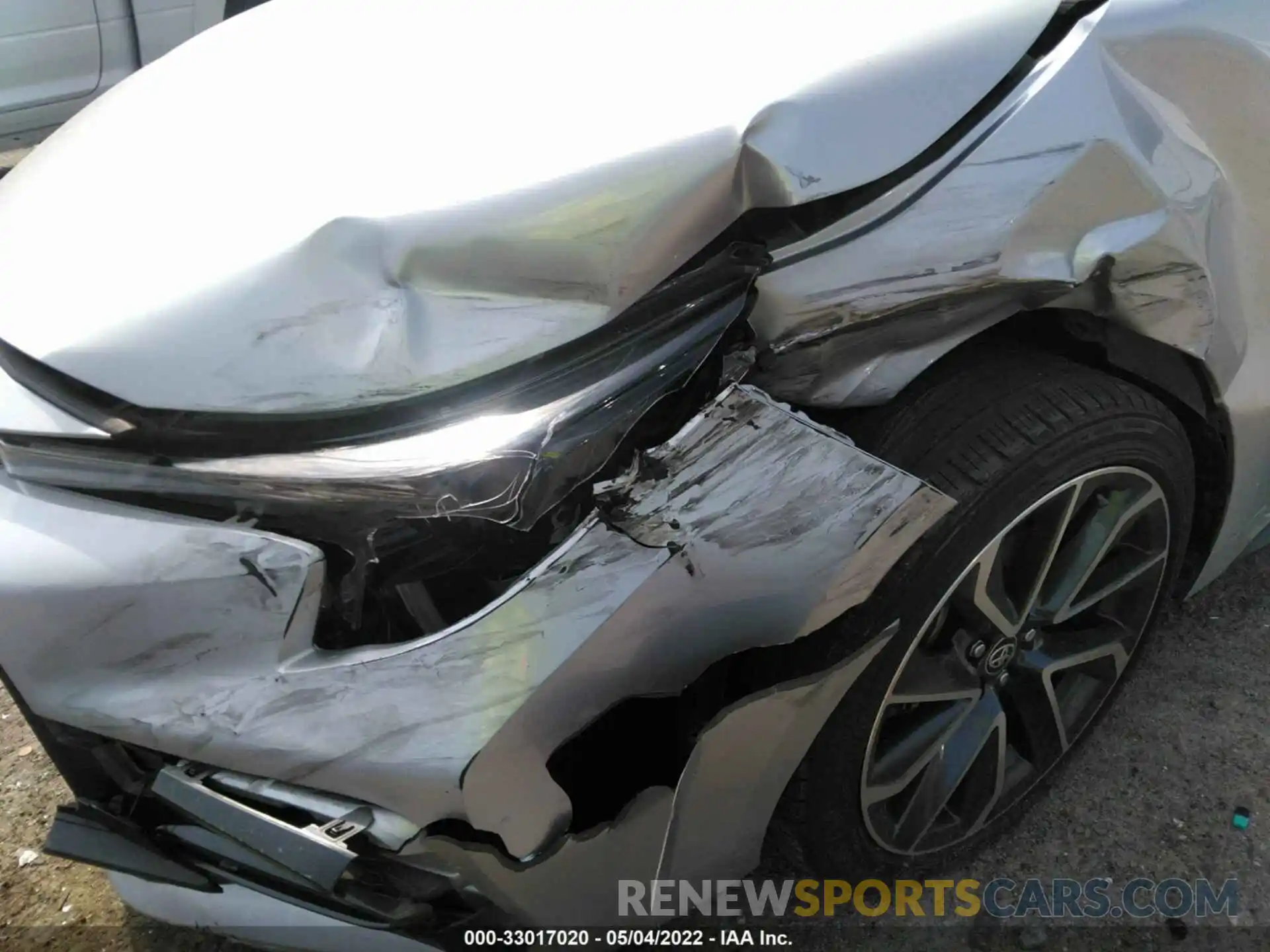 6 Photograph of a damaged car JTDS4RCE6LJ014718 TOYOTA COROLLA 2020