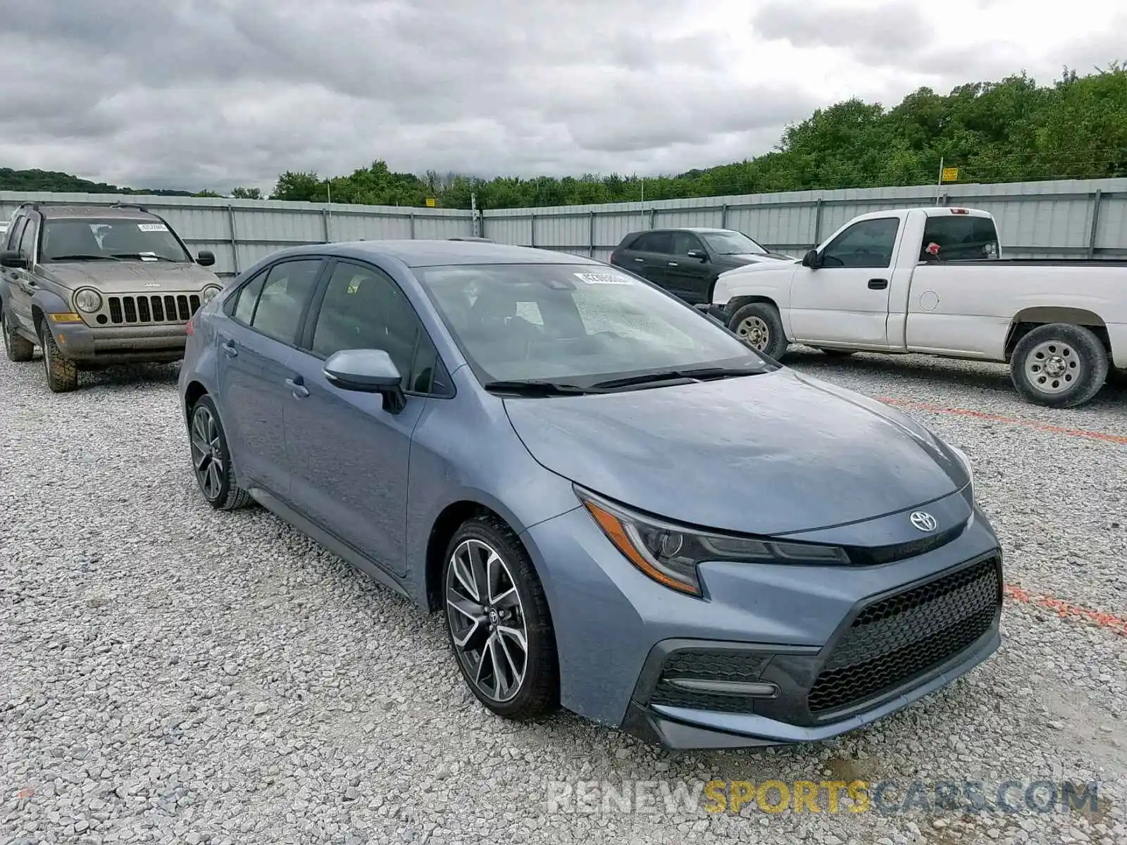 1 Photograph of a damaged car JTDS4RCE6LJ015299 TOYOTA COROLLA 2020