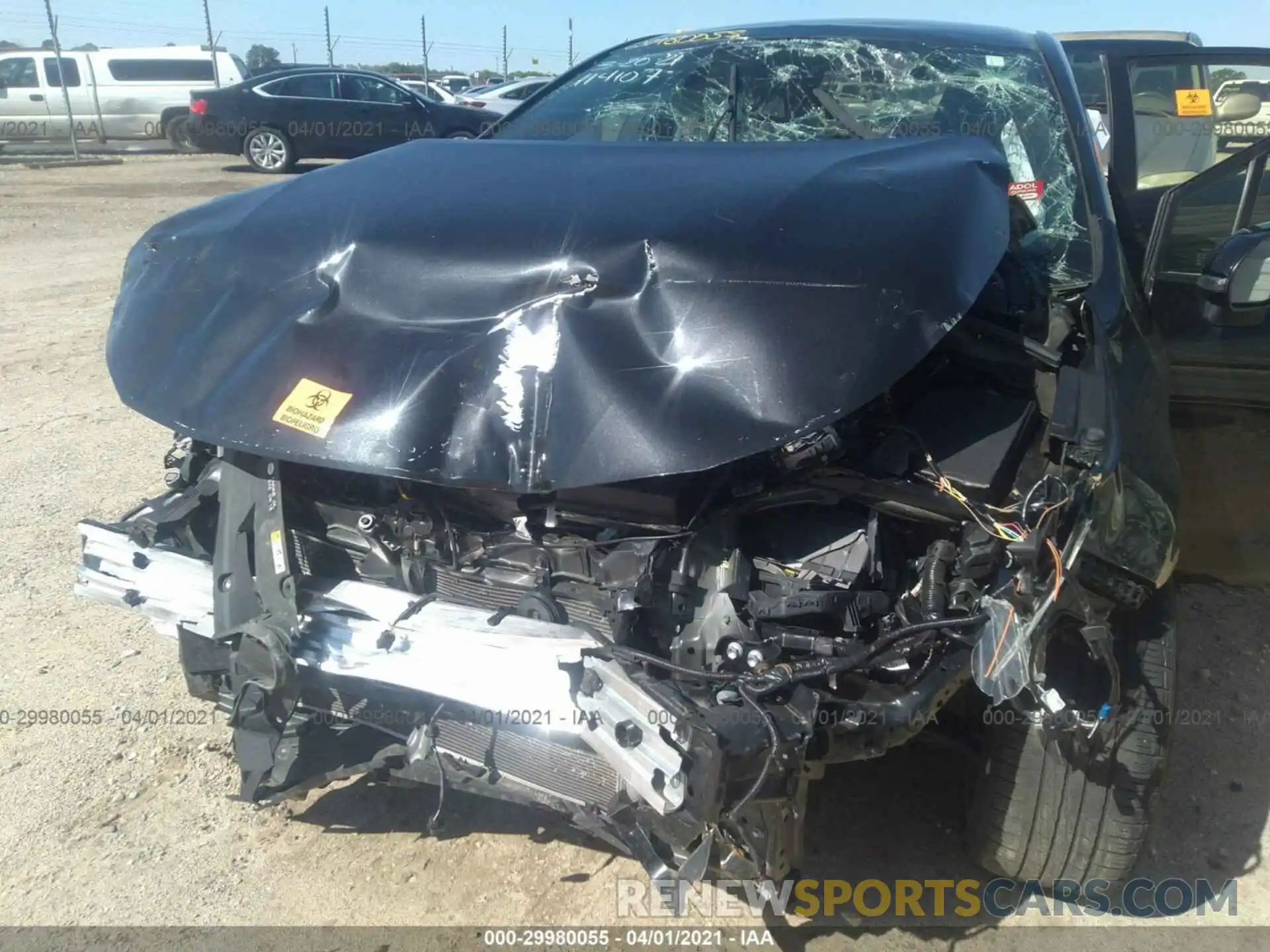 6 Photograph of a damaged car JTDS4RCE6LJ016176 TOYOTA COROLLA 2020