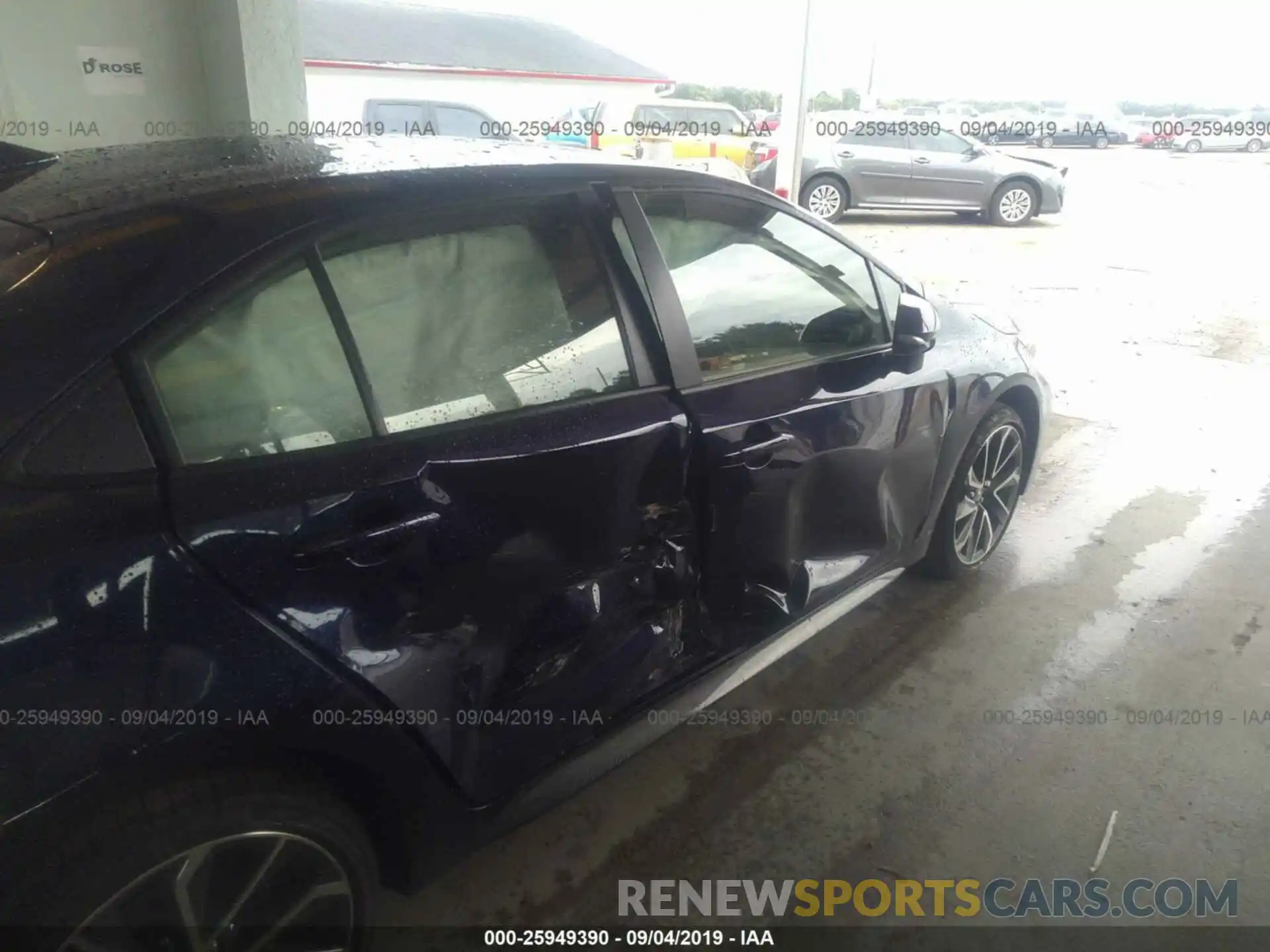 6 Photograph of a damaged car JTDS4RCE6LJ016422 TOYOTA COROLLA 2020