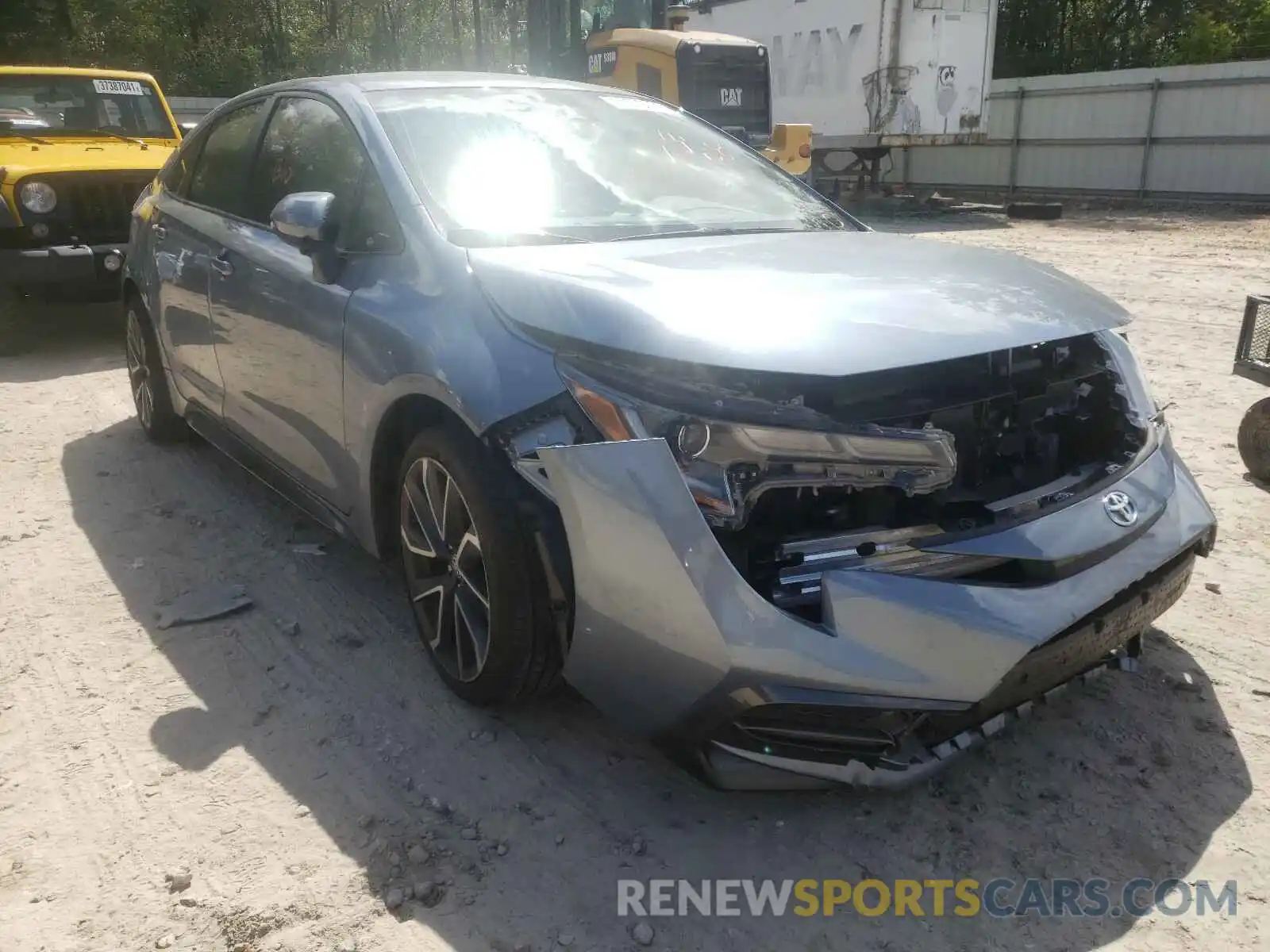 1 Photograph of a damaged car JTDS4RCE6LJ019501 TOYOTA COROLLA 2020