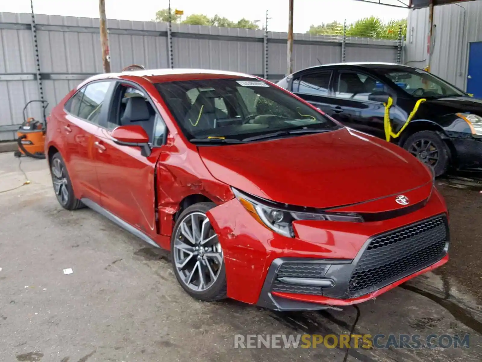 1 Photograph of a damaged car JTDS4RCE6LJ019899 TOYOTA COROLLA 2020