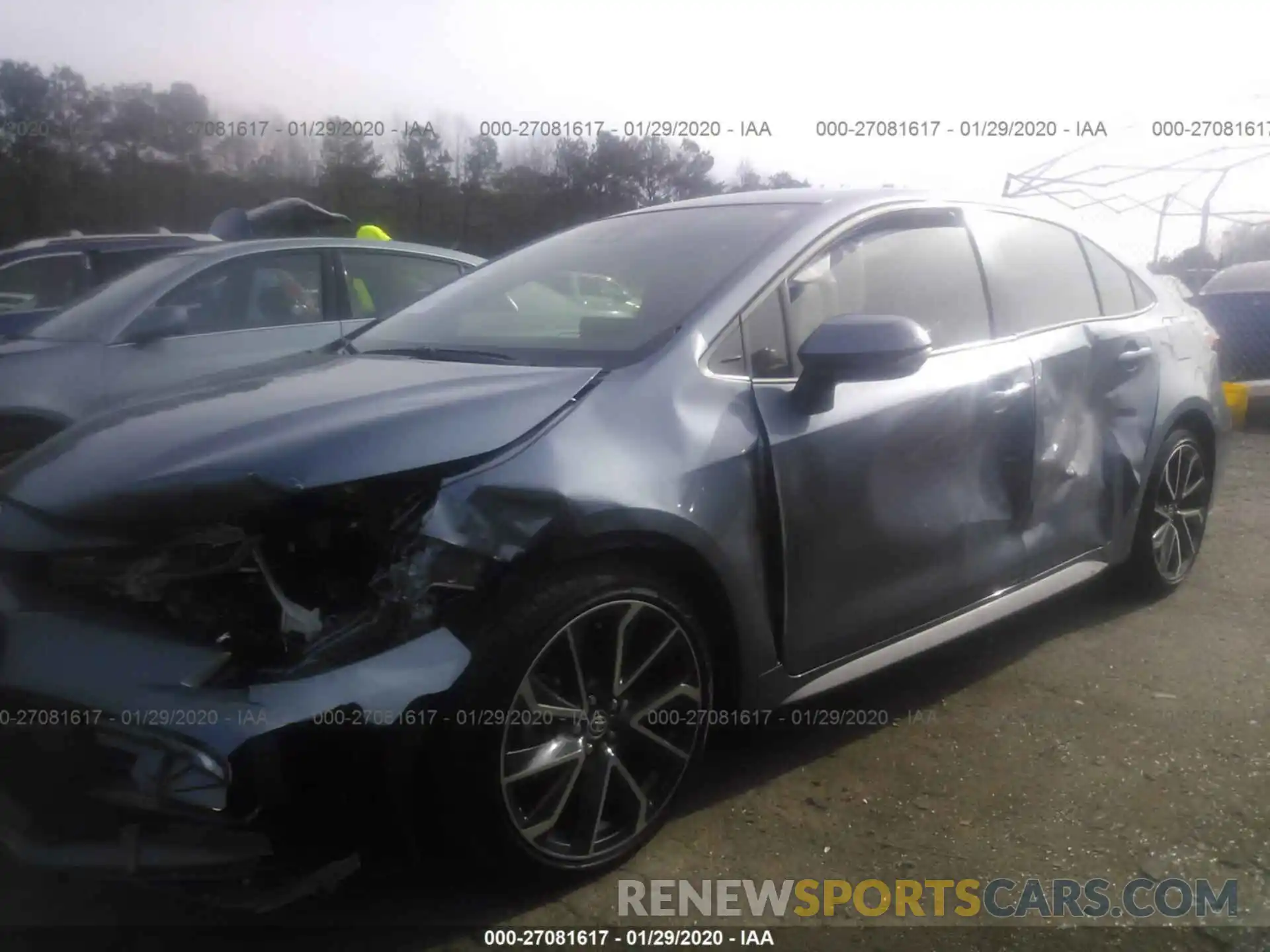 2 Photograph of a damaged car JTDS4RCE6LJ021104 TOYOTA COROLLA 2020