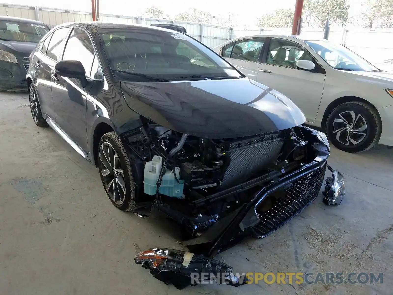 1 Photograph of a damaged car JTDS4RCE6LJ022169 TOYOTA COROLLA 2020