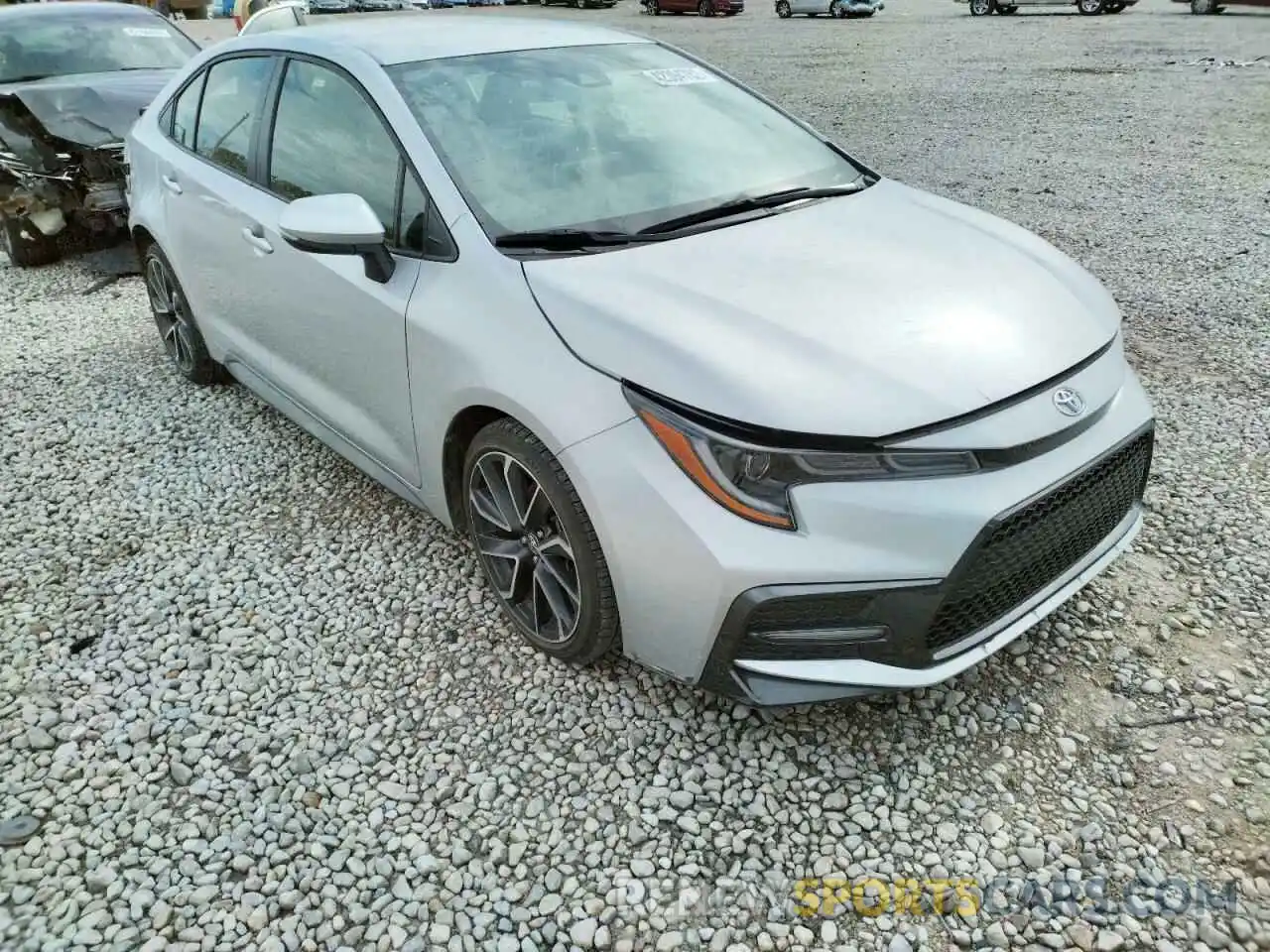 1 Photograph of a damaged car JTDS4RCE6LJ022673 TOYOTA COROLLA 2020