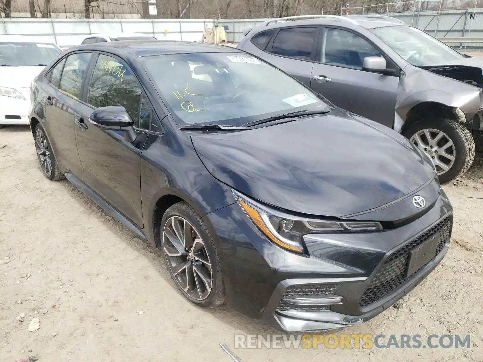 1 Photograph of a damaged car JTDS4RCE6LJ023175 TOYOTA COROLLA 2020