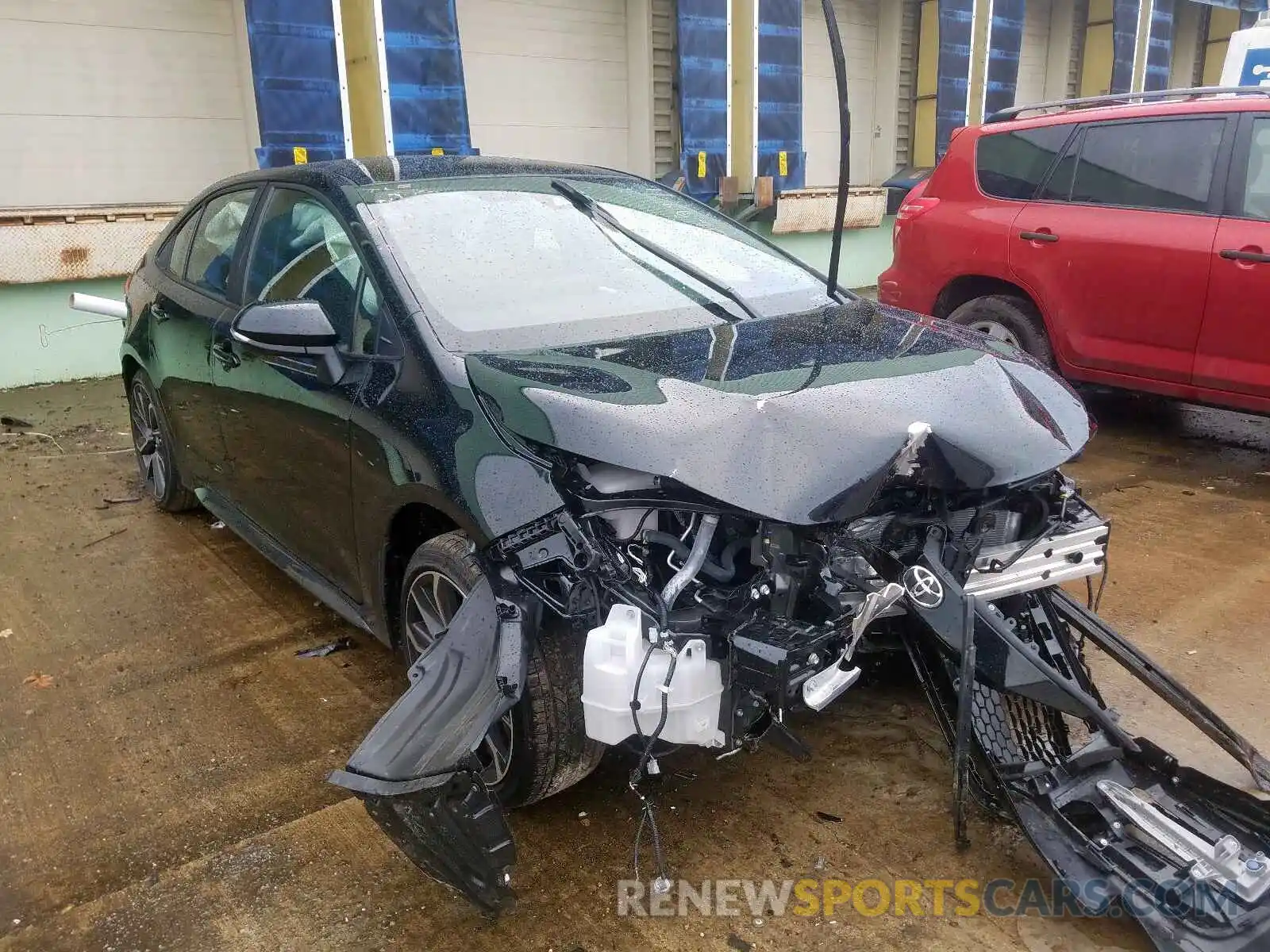 1 Photograph of a damaged car JTDS4RCE6LJ023337 TOYOTA COROLLA 2020