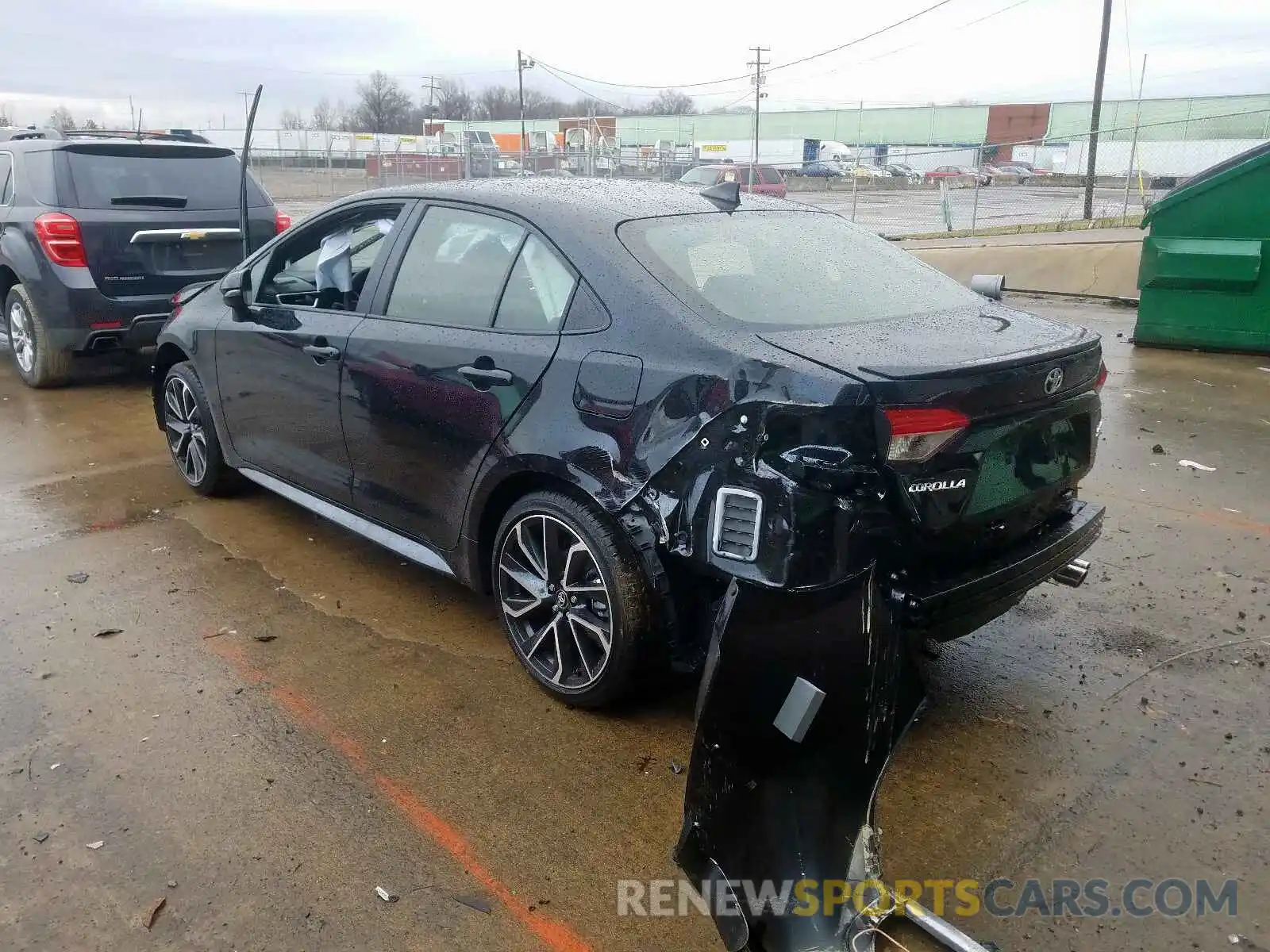 3 Photograph of a damaged car JTDS4RCE6LJ023337 TOYOTA COROLLA 2020