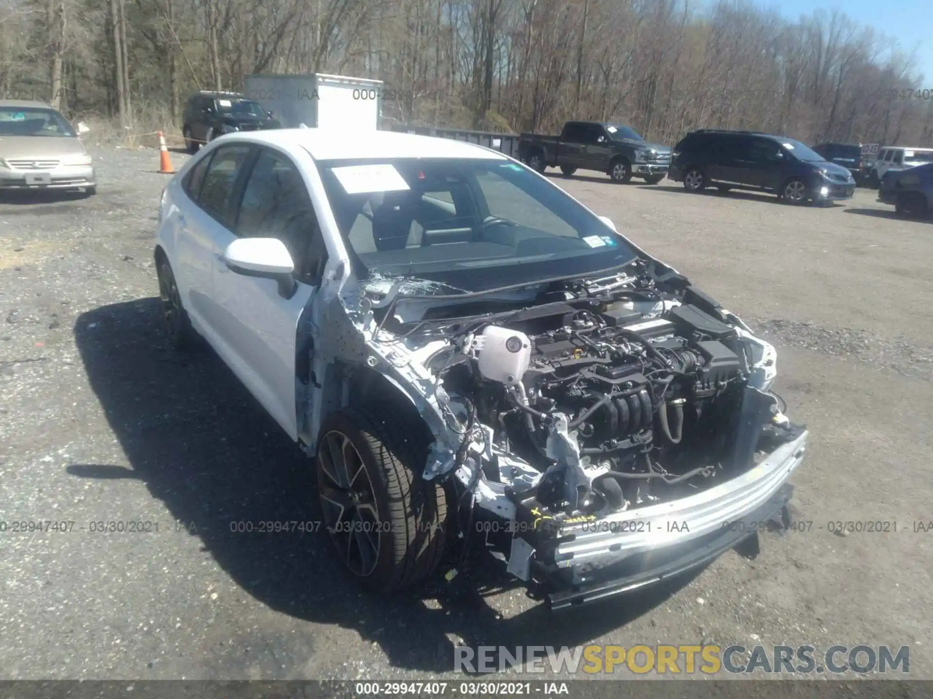6 Фотография поврежденного автомобиля JTDS4RCE6LJ023595 TOYOTA COROLLA 2020